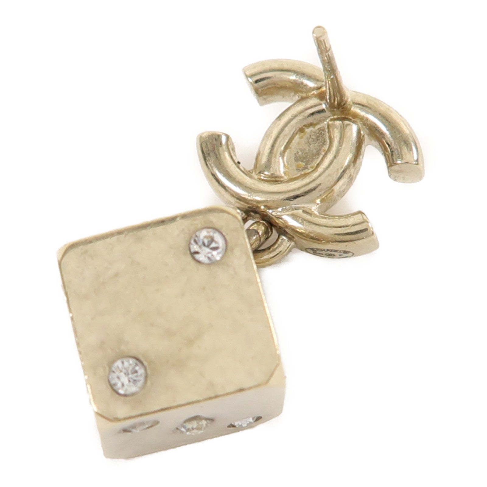 CHANEL 【激減優惠】金屬Earrings耳環金色