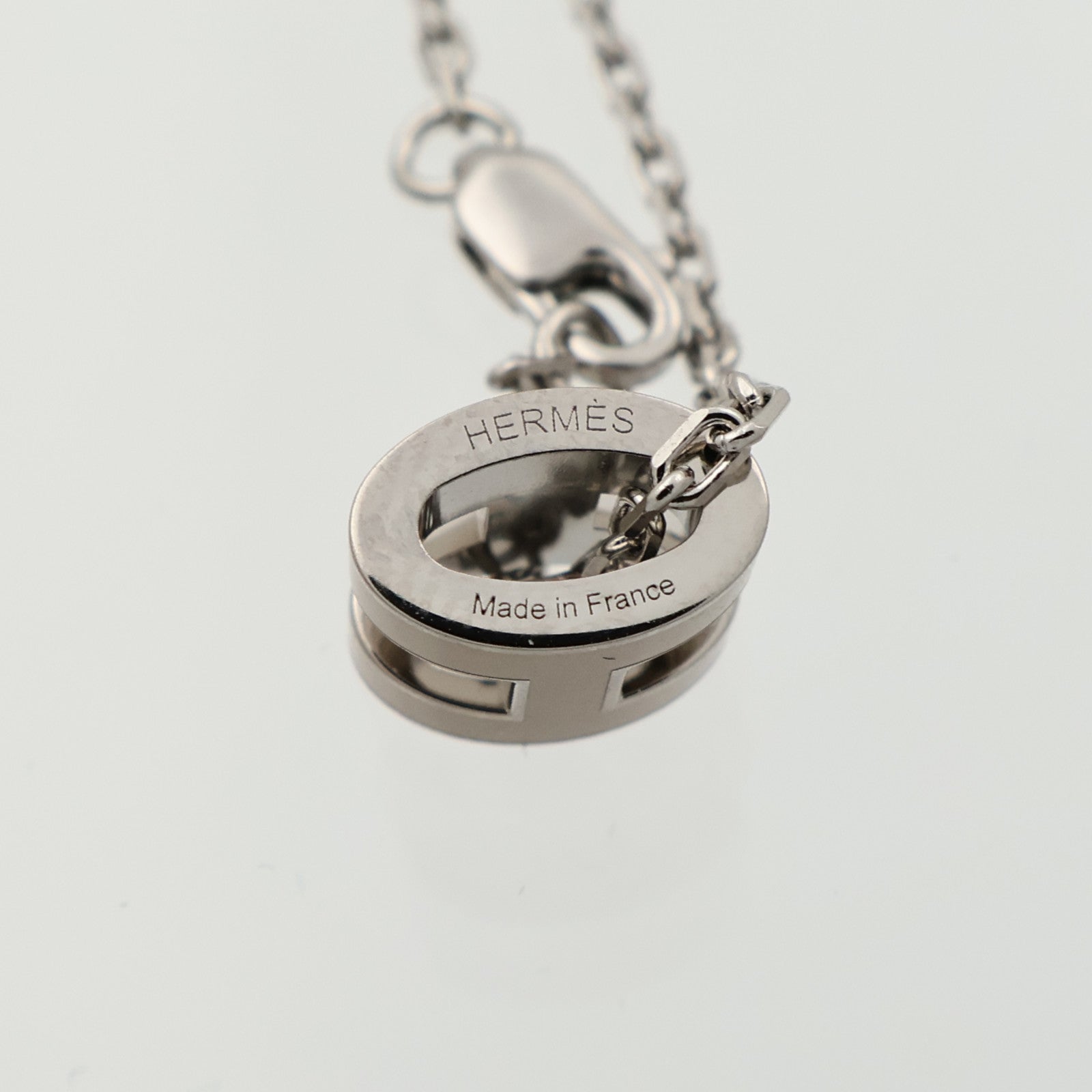 HERMES 金屬/琺瑯Mini Pop H Necklace項鍊Chai