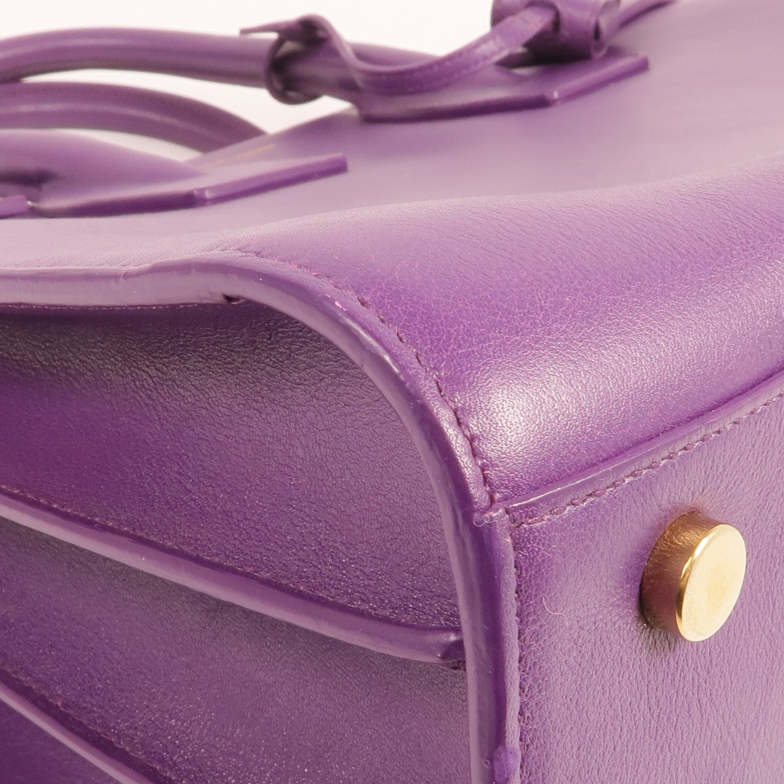 SAINT LAURENT 牛皮皮革Sac De Jour金扣手挽肩背兩用袋