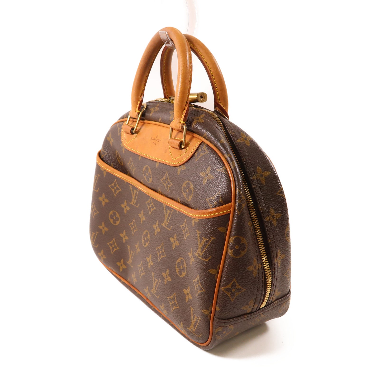 LOUIS VUITTON 【激減優惠】Monogram Trouville金扣手挽袋