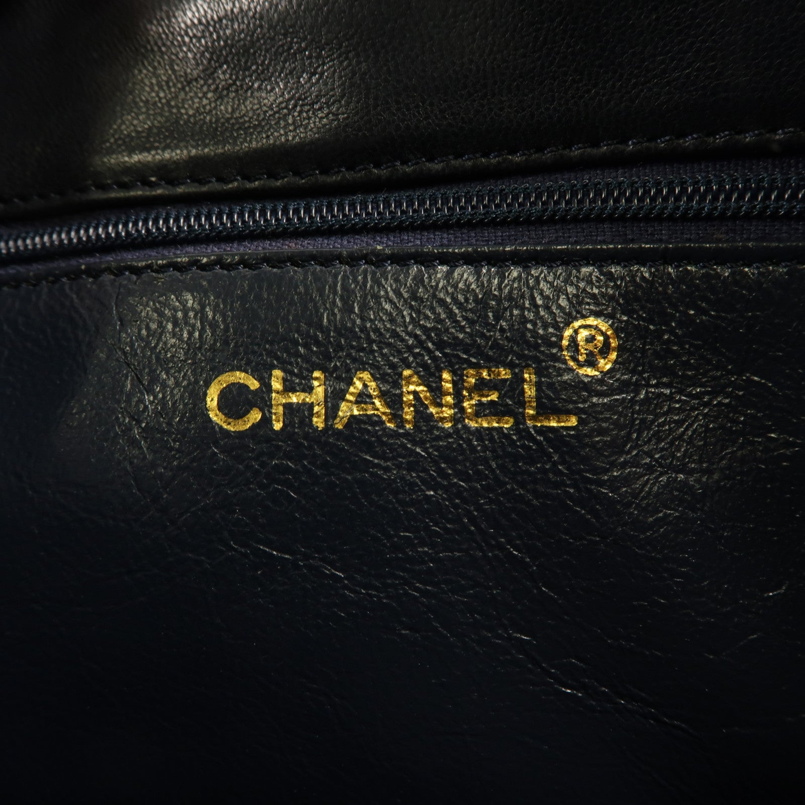 CHANEL 羊皮皮革Shoulder Bag金扣肩背袋黑色