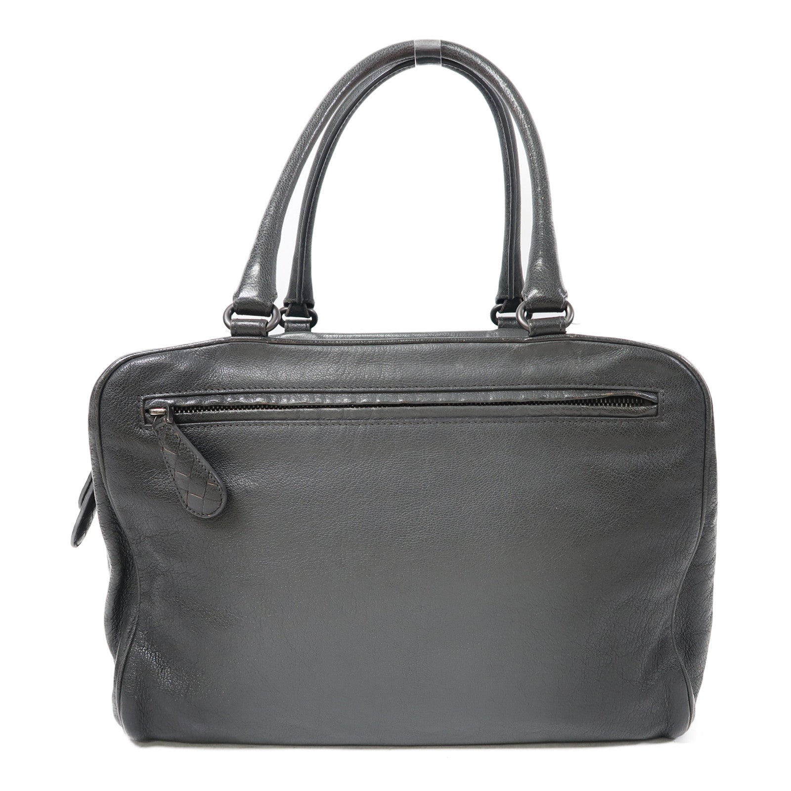 BOTTEGA VENETA 牛皮皮革Hand Bag手挽袋灰色