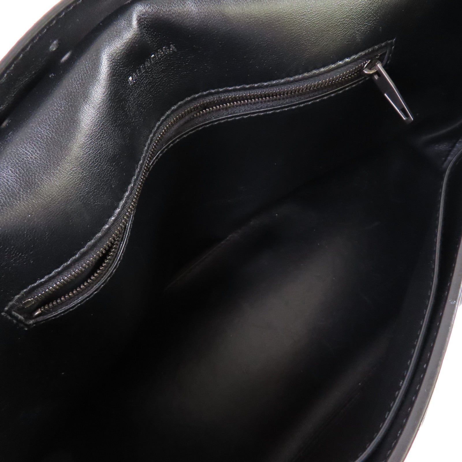 BALENCIAGA 牛皮皮革Downtown Medium Shoulder Bag肩背袋黑色