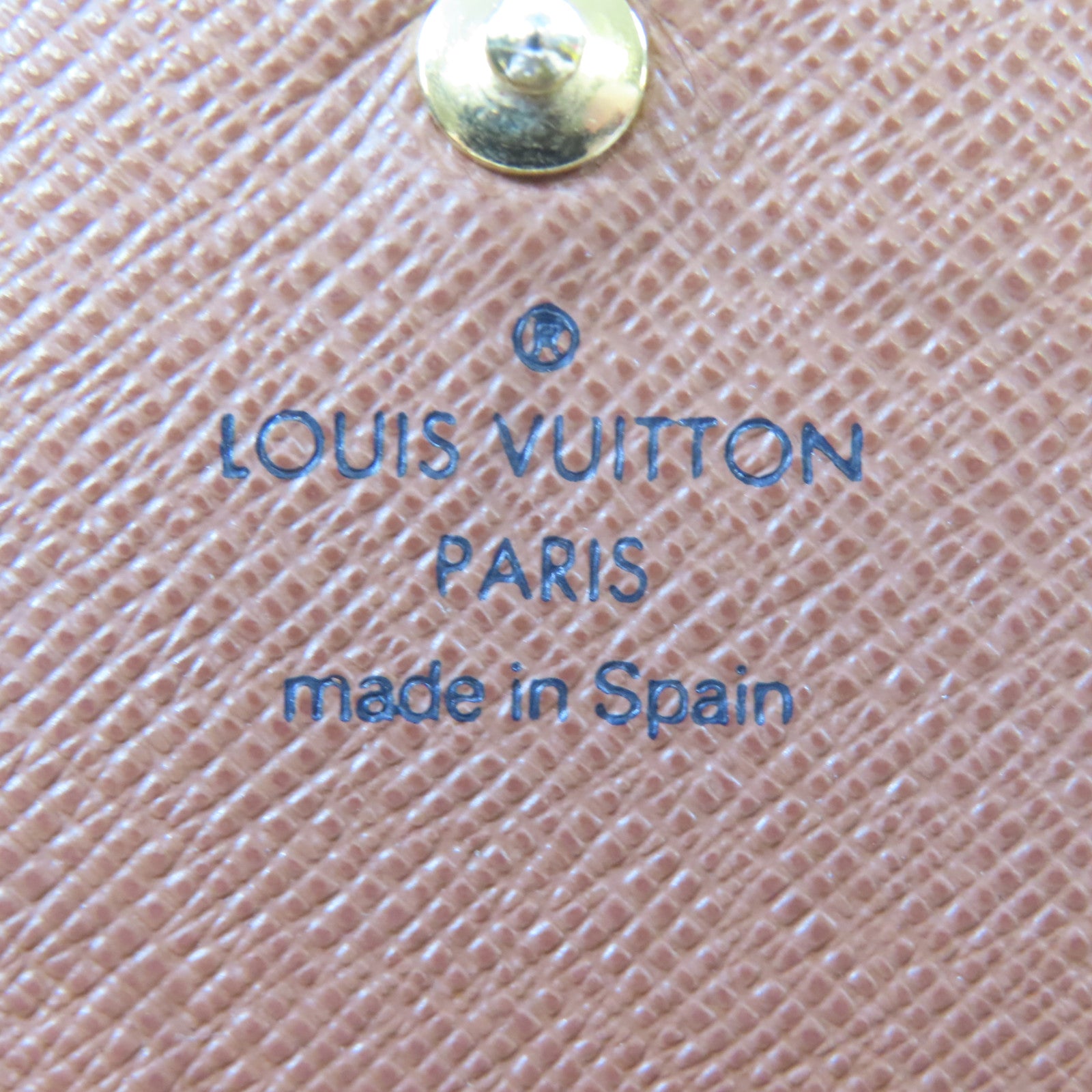 LOUIS VUITTON Monogram Portafeiulle Tresor Wallet金扣錢包啡色