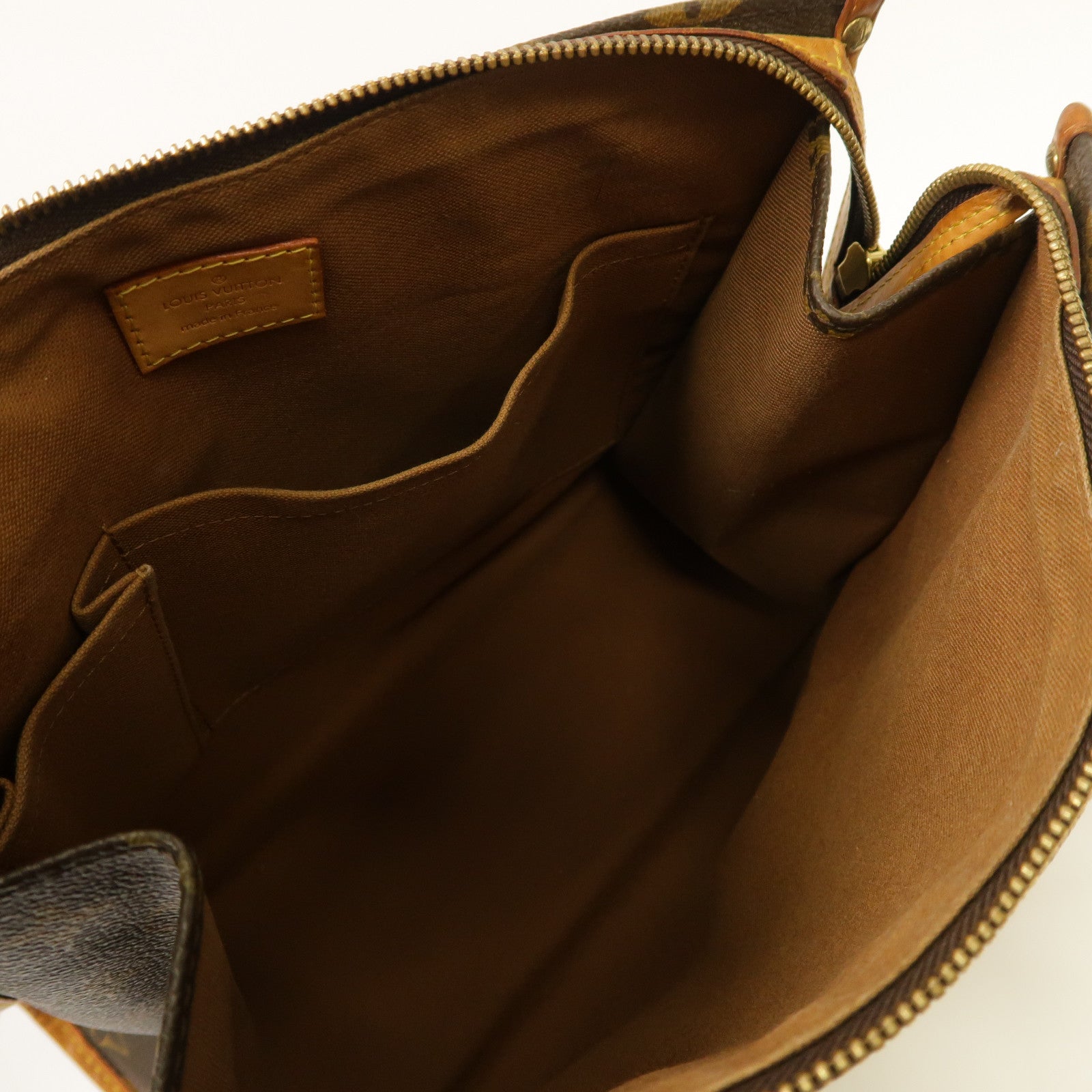 LOUIS VUITTON 【激減優惠】Monogram Popincourt Haut金扣手挽袋啡色