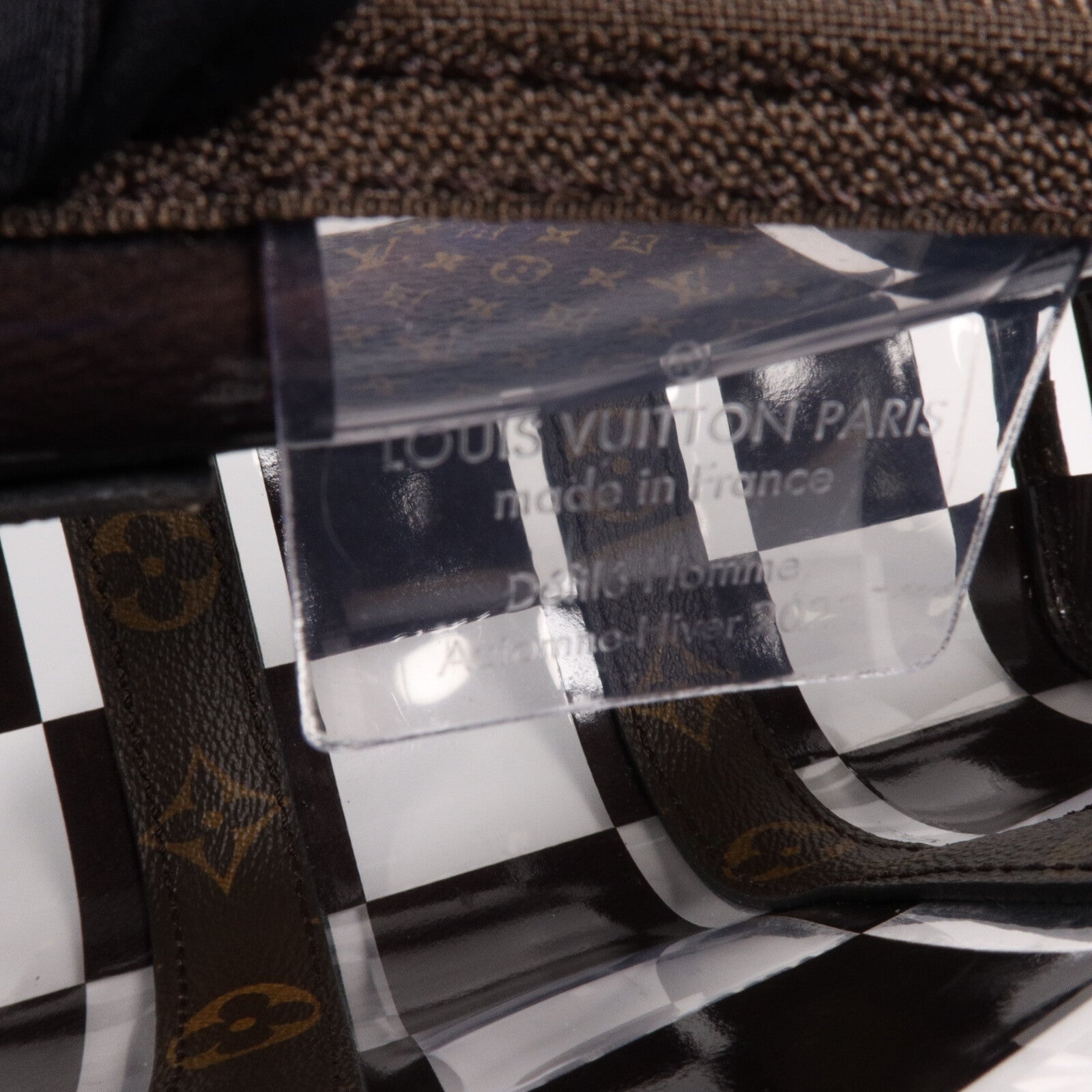 LOUIS VUITTON Monogram Chess Keepall Bandoulie 25手挽肩背兩用袋