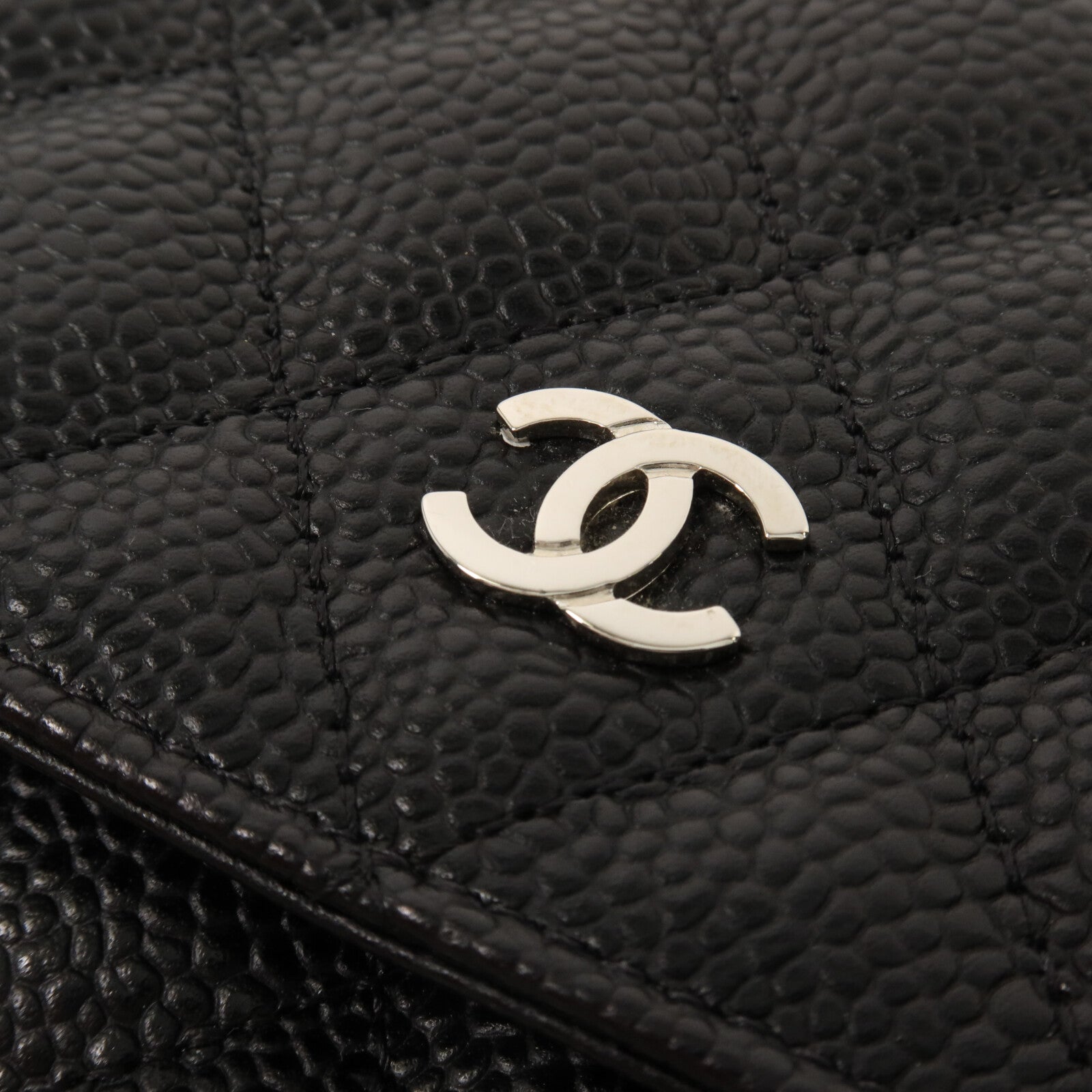 CHANEL 牛皮皮革WOC Wallet On Chain鏈帶肩背袋