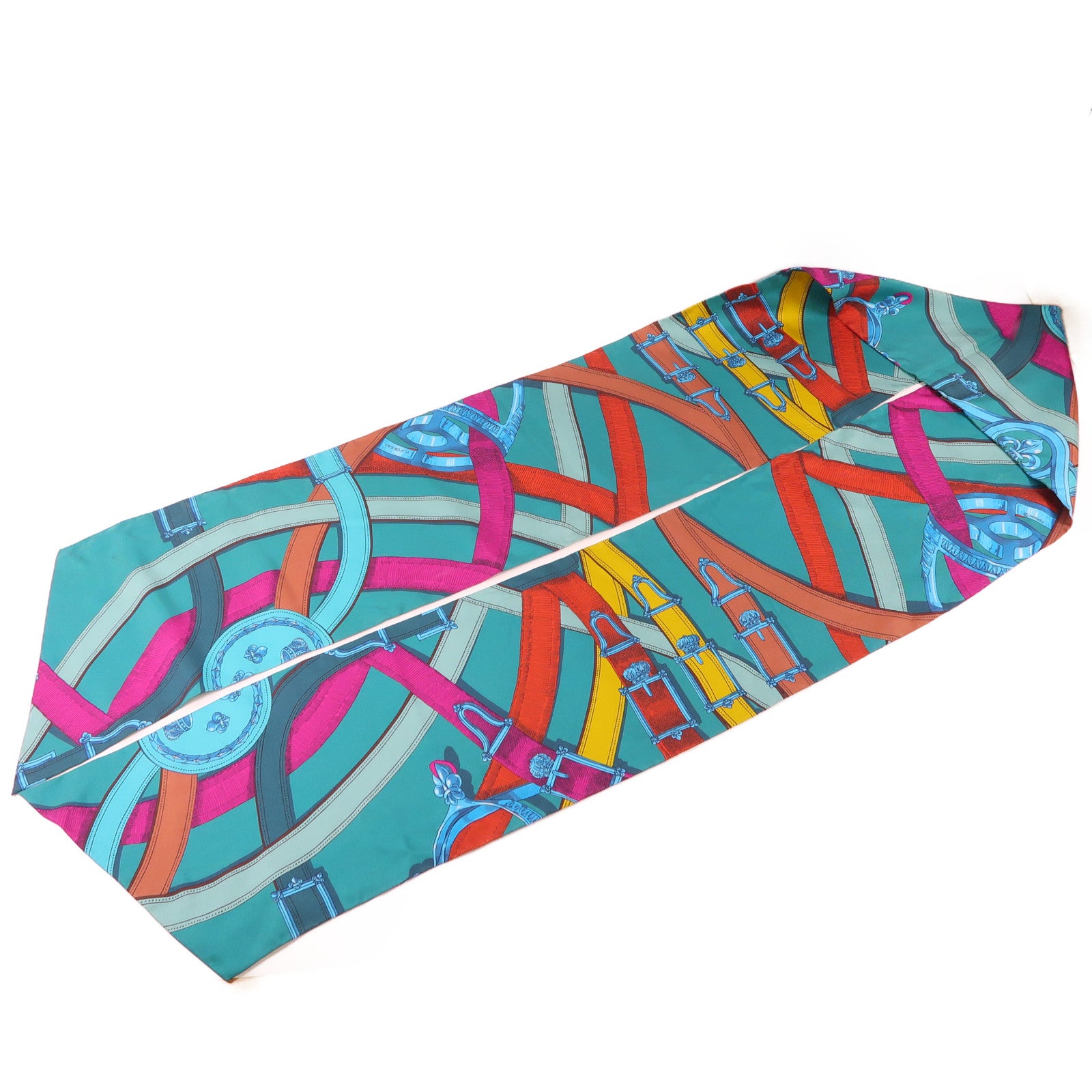 HERMES 絲質Maxi Twilly絲巾