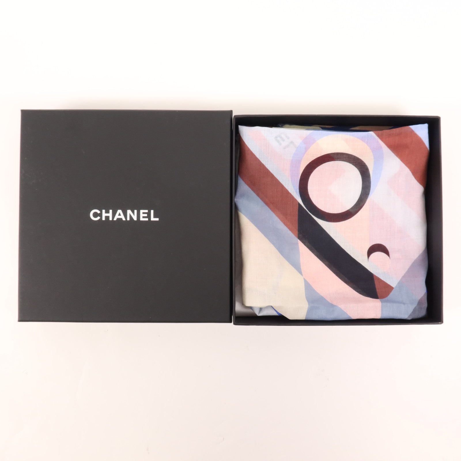 CHANEL 棉質Scarf絲巾