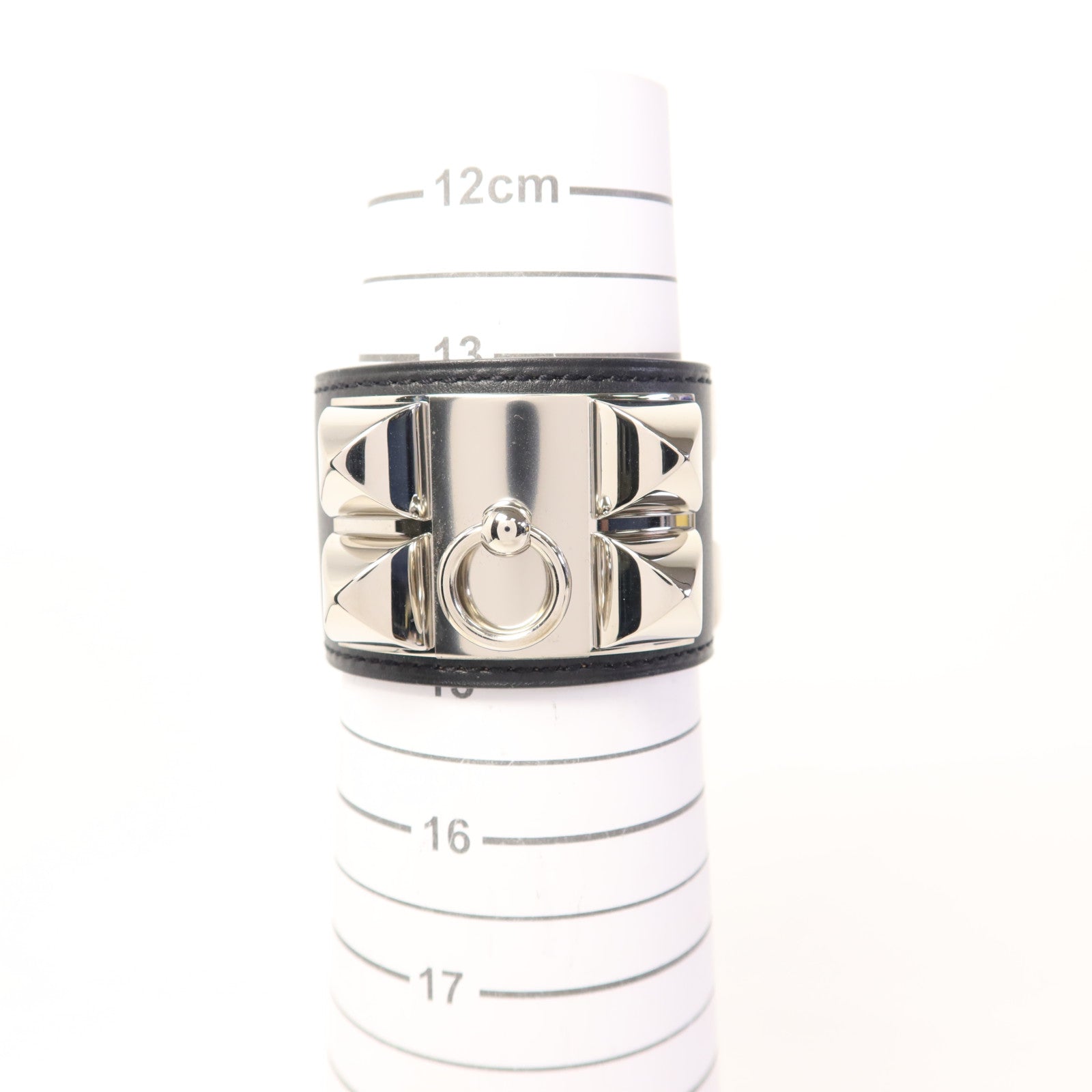 HERMES Swift皮革Collier De Chien手鐲Hermes#S