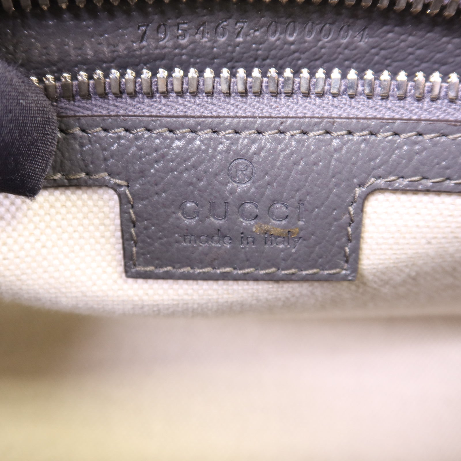 GUCCI 塗層帆布Ophidia Small Shoulder Bag銀扣肩背袋