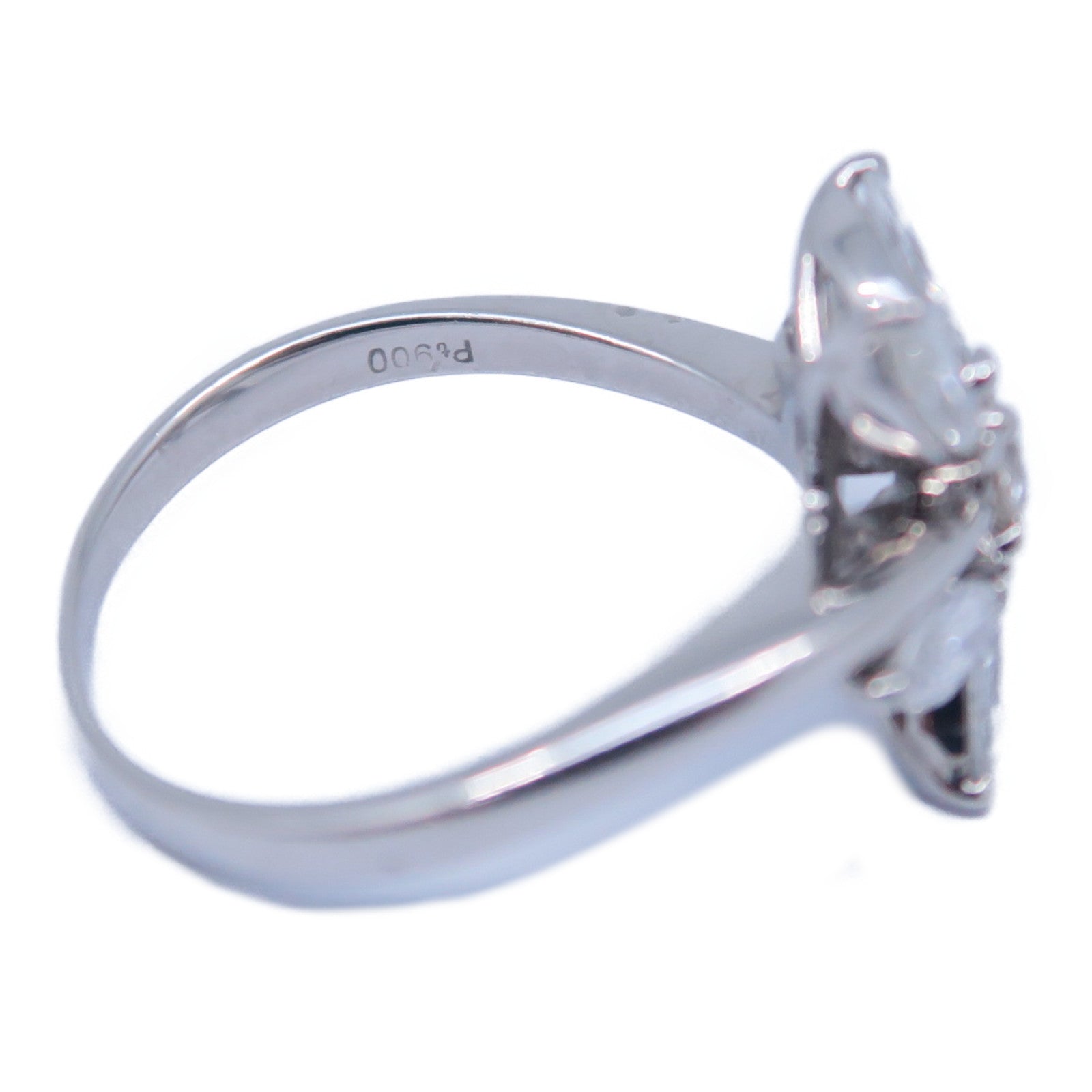 JEWELRY 【激減優惠】PT900鉑金Diamond Ring 1.00ct鑽石戒指US#7.5