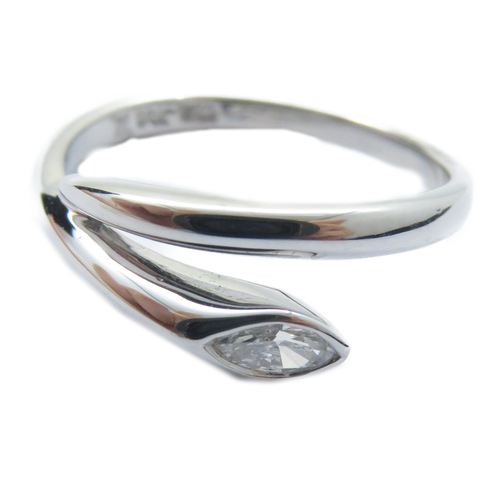 JEWELRY 【激減優惠】18K白金Diamond Ring鑽石戒指US#3