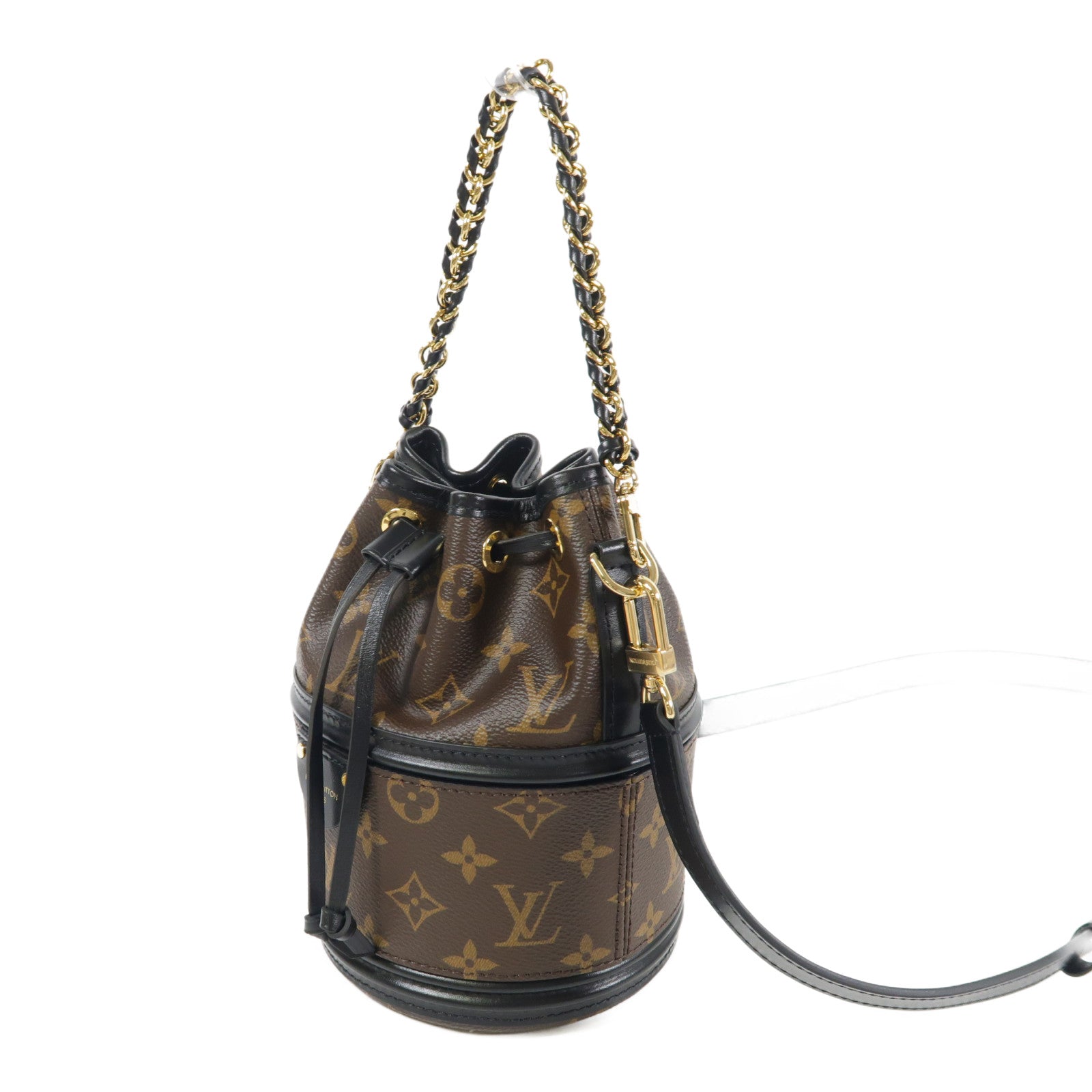 LOUIS VUITTON Monogram Canoe金扣手挽肩背兩用袋