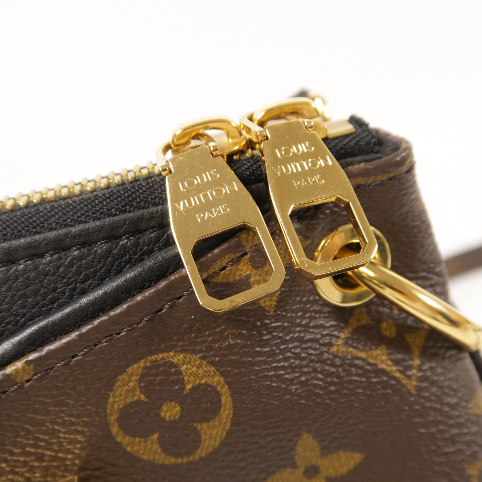 LOUIS VUITTON Monogram Pallas BB金扣手挽肩背兩用袋