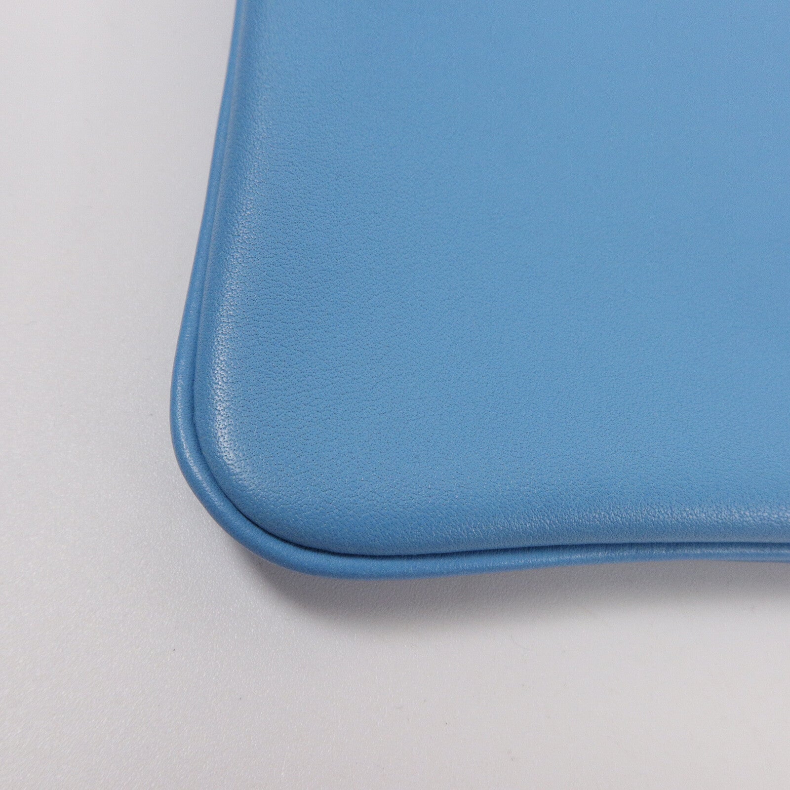 HERMES Swift皮革Aline Mini肩背袋Bleu Du Nord