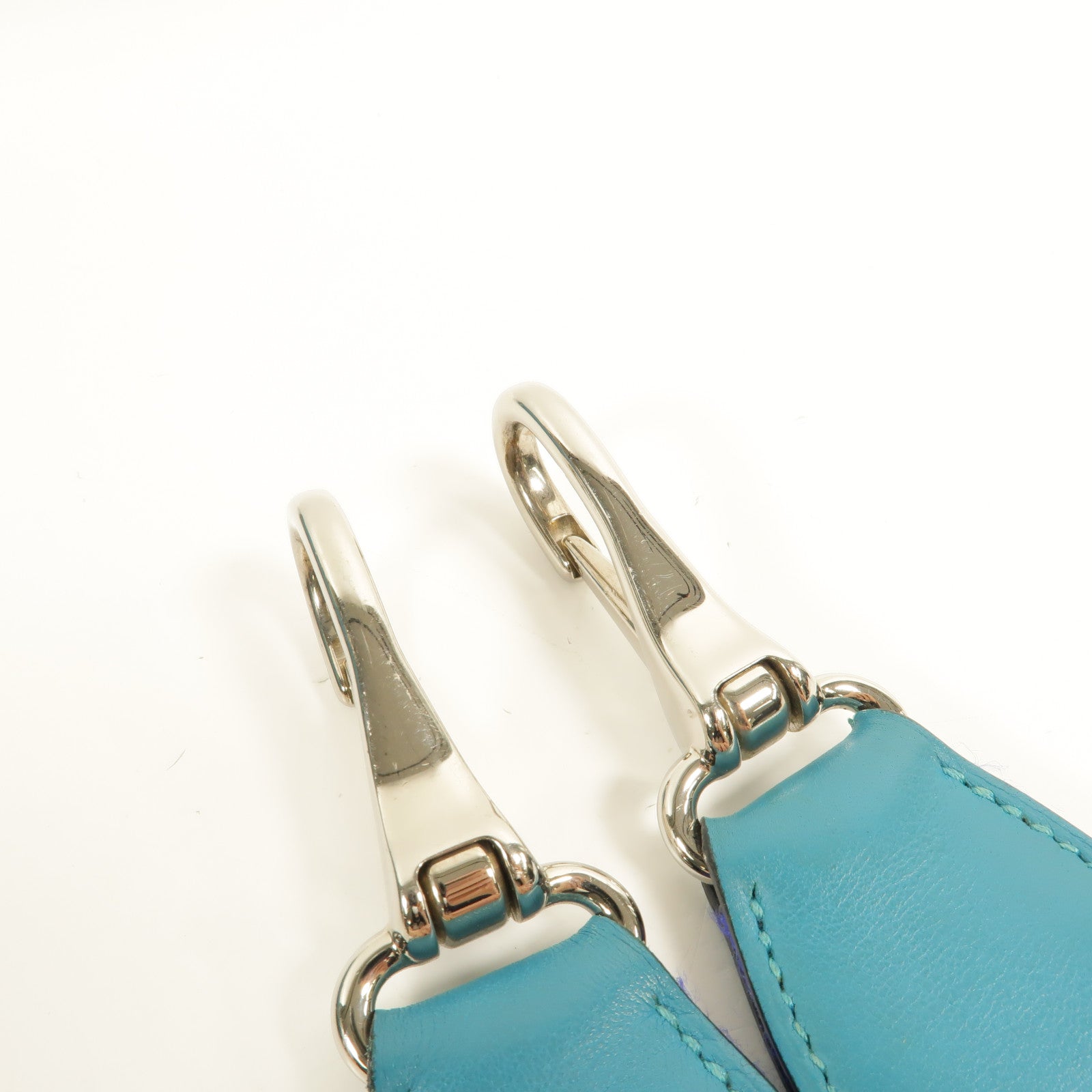 HERMES Swift皮革Berline Mini肩背袋Blue Paon