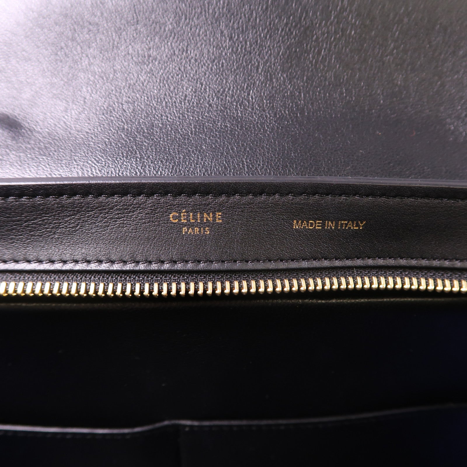 CELINE 牛皮皮革Trapeze金扣手挽肩背兩用袋