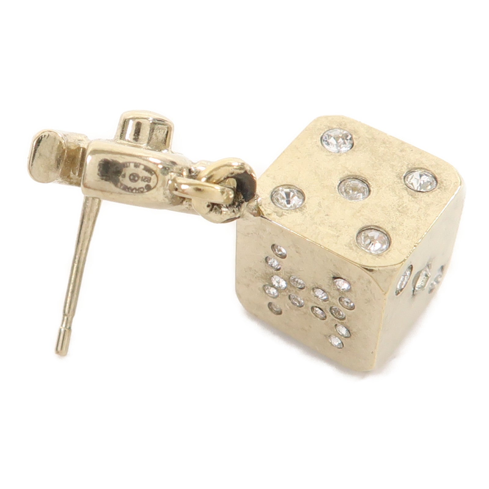CHANEL 【激減優惠】金屬Earrings耳環金色