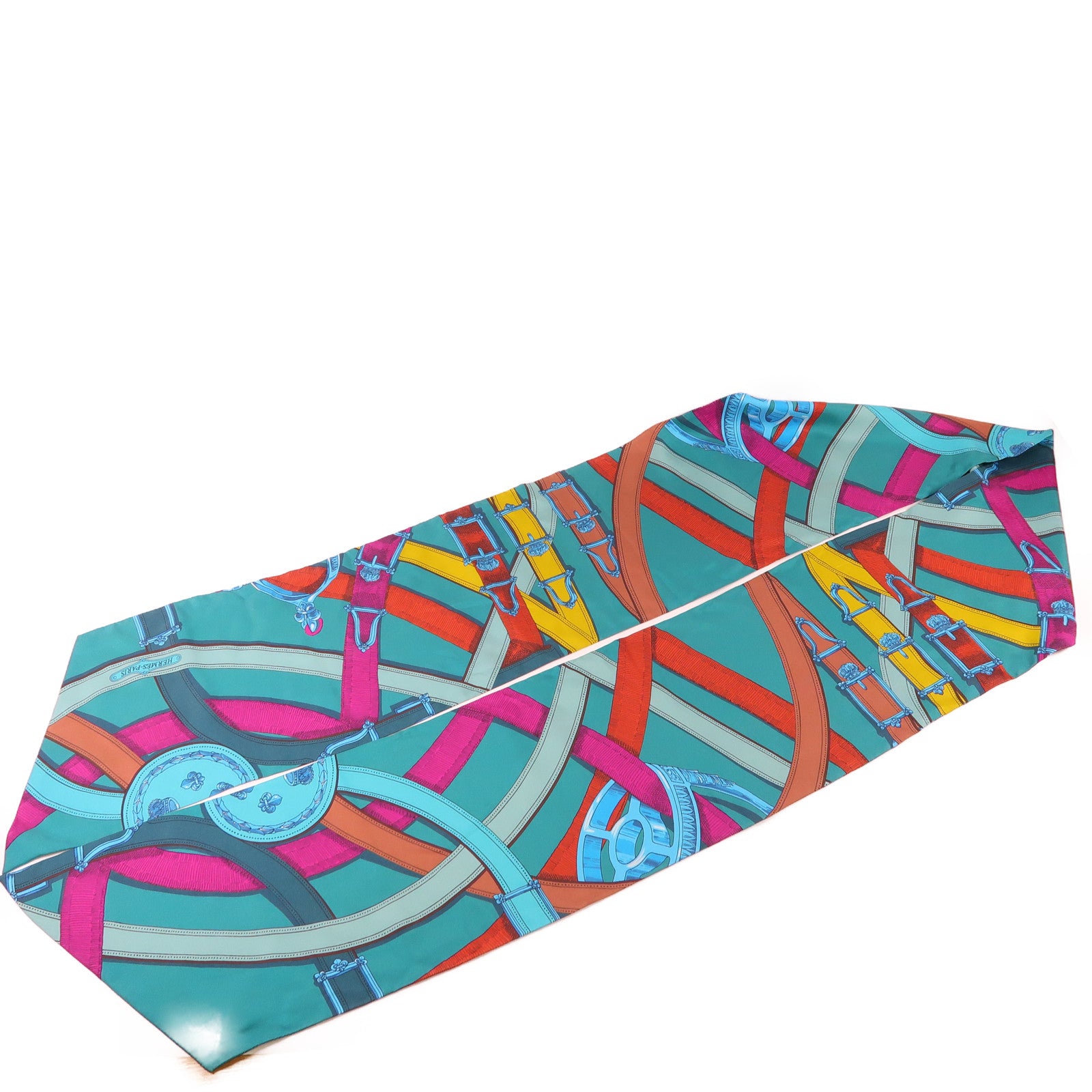 HERMES 絲質Maxi Twilly絲巾