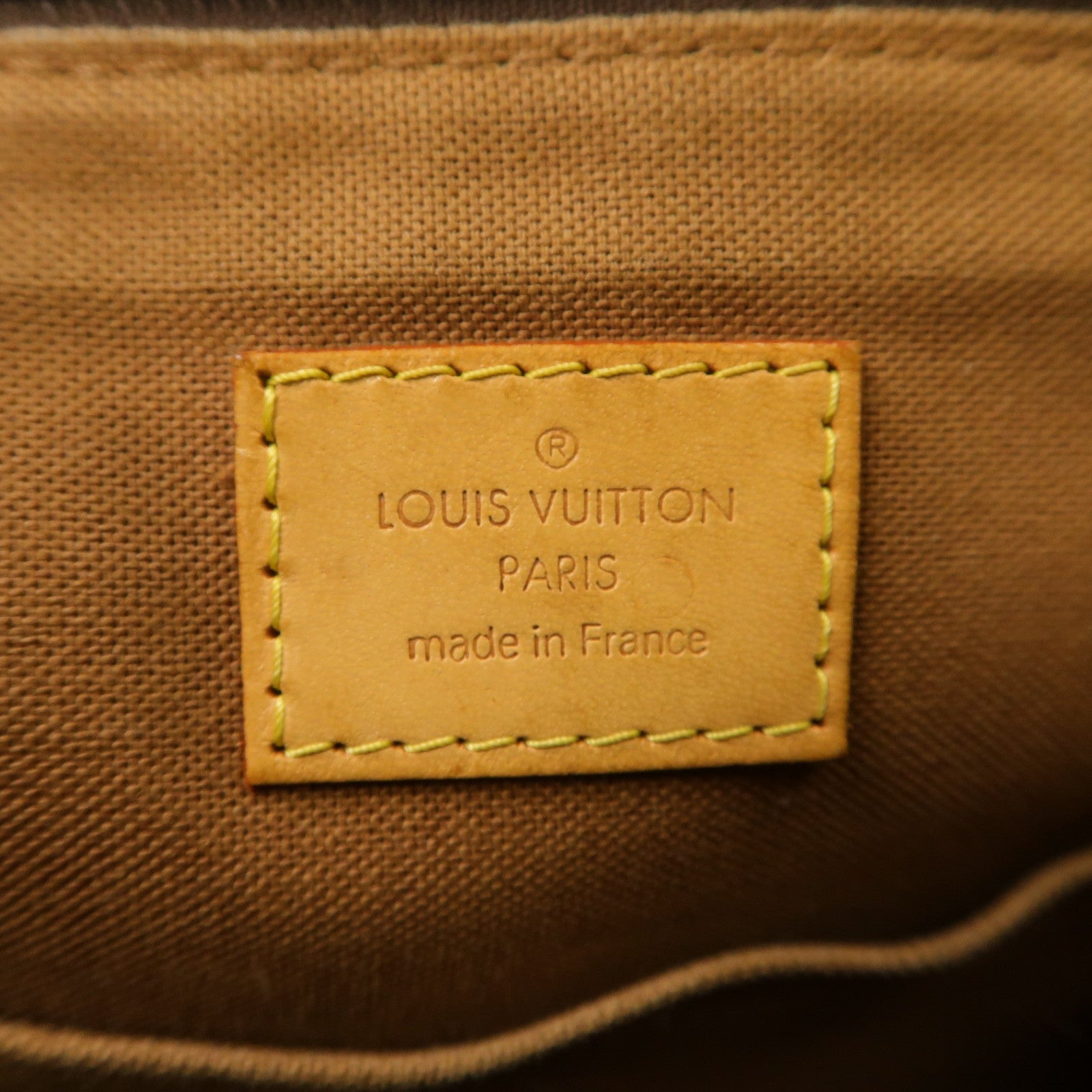 LOUIS VUITTON 【激減優惠】Monogram Popincourt Haut金扣手挽袋啡色