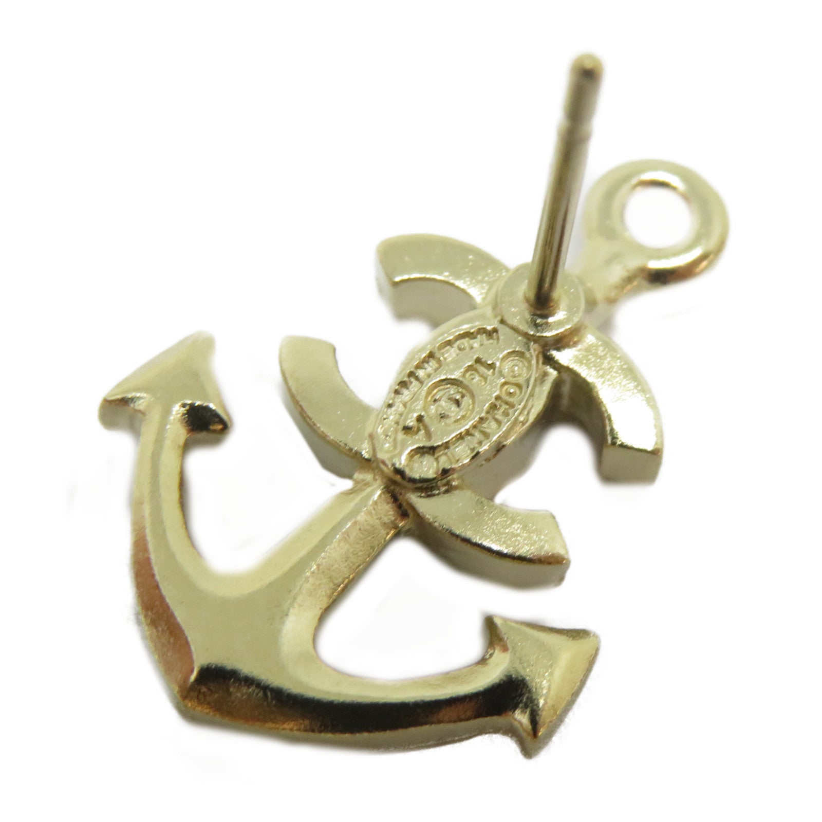 CHANEL 金屬Earrings耳環金色