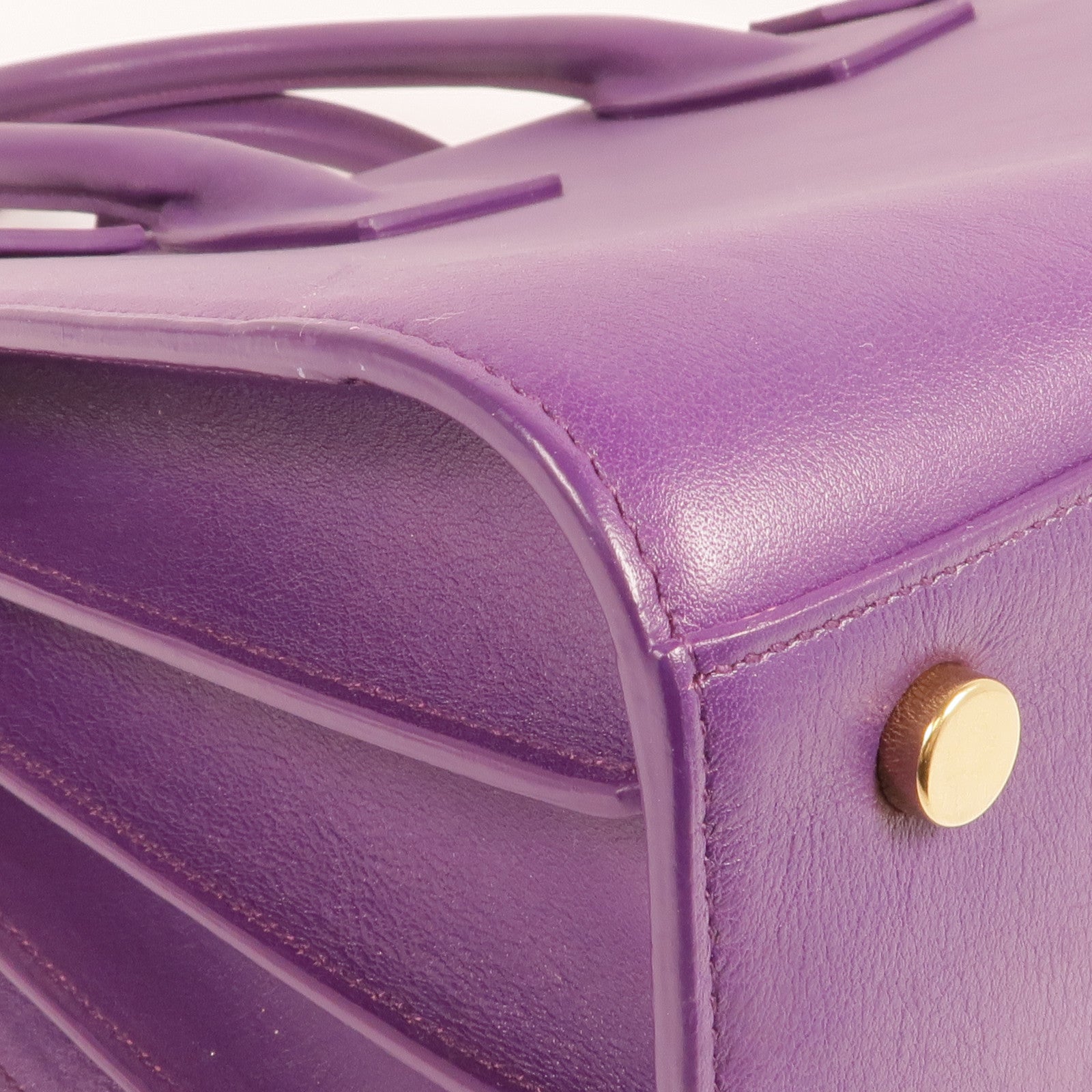 SAINT LAURENT 牛皮皮革Sac De Jour金扣手挽肩背兩用袋