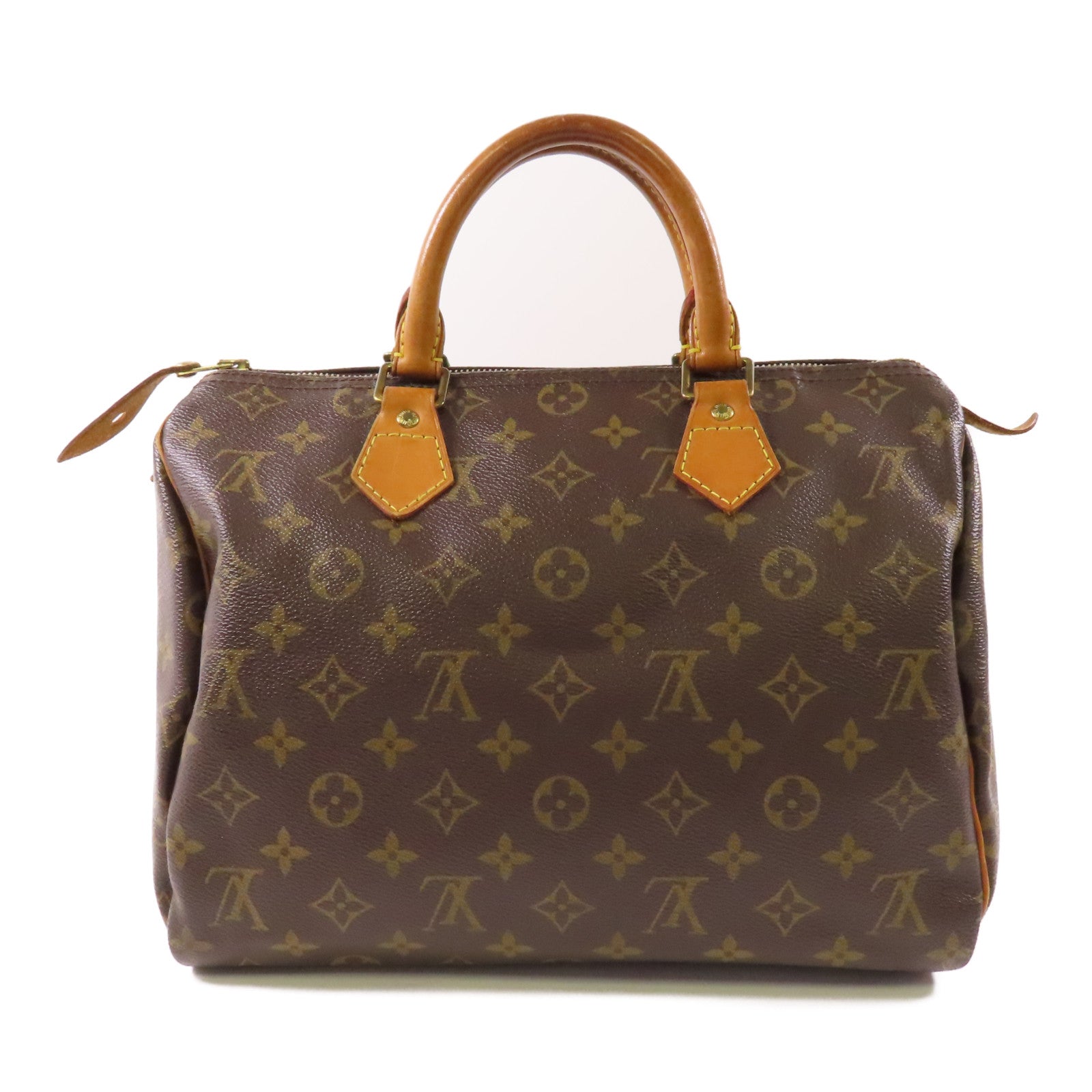 LOUIS VUITTON LV GHW Speedy 30 Handbag M41108 Monogram Brown