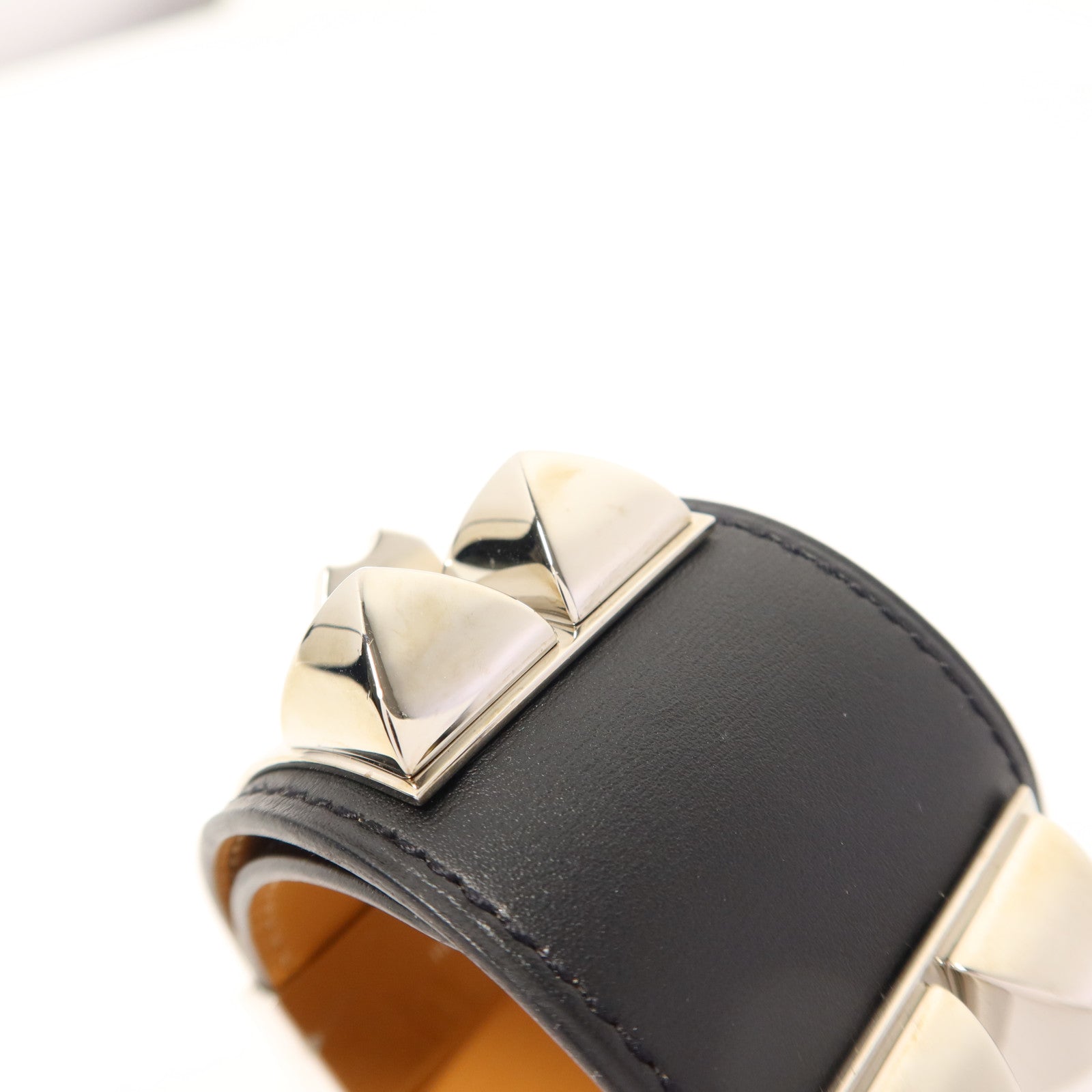 HERMES Swift皮革Collier De Chien手鐲Hermes#S