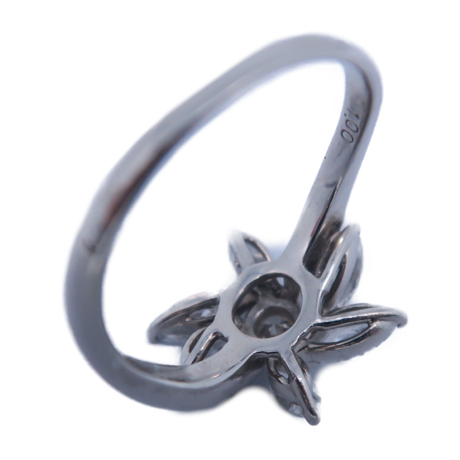 JEWELRY 【激減優惠】PT900鉑金Diamond Ring 1.00ct鑽石戒指US#7.5