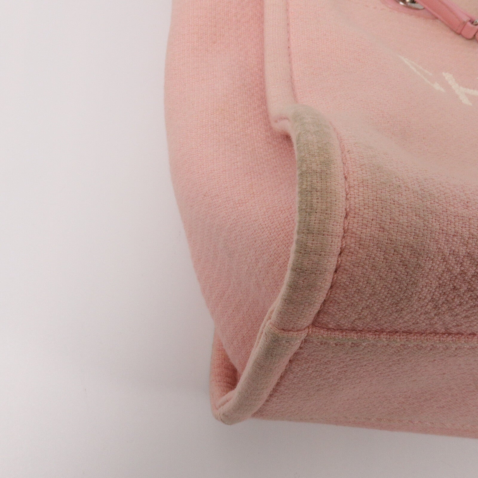 CHANEL 帆布Deauville Tote Small手挽袋