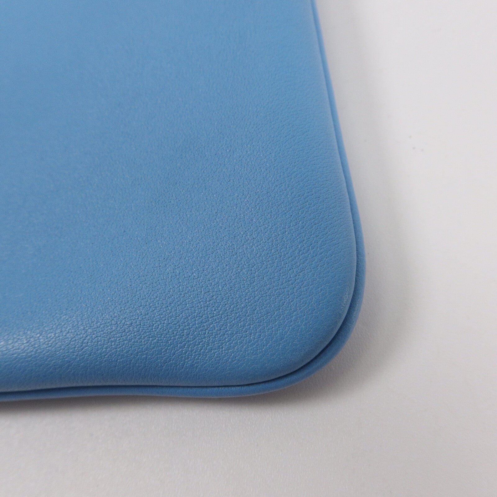 HERMES Swift皮革Aline Mini肩背袋Bleu Du Nord