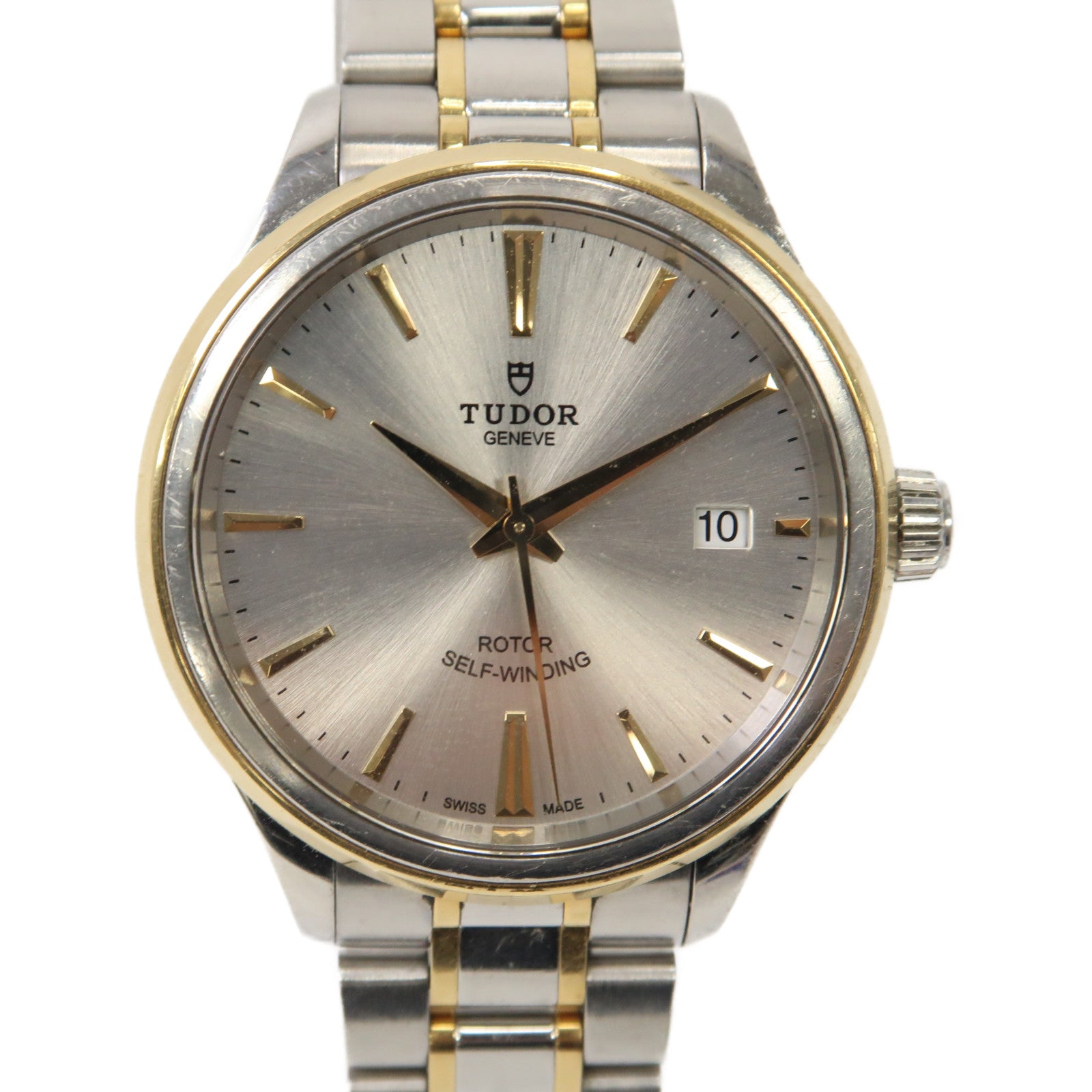 TUDOR TUDOR Style不鏽鋼手錶自動機芯銀色