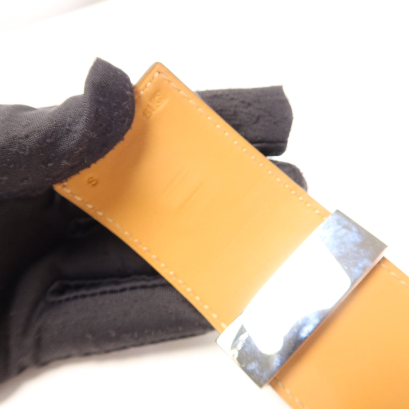 HERMES Swift皮革Collier De Chien手鐲Hermes#S