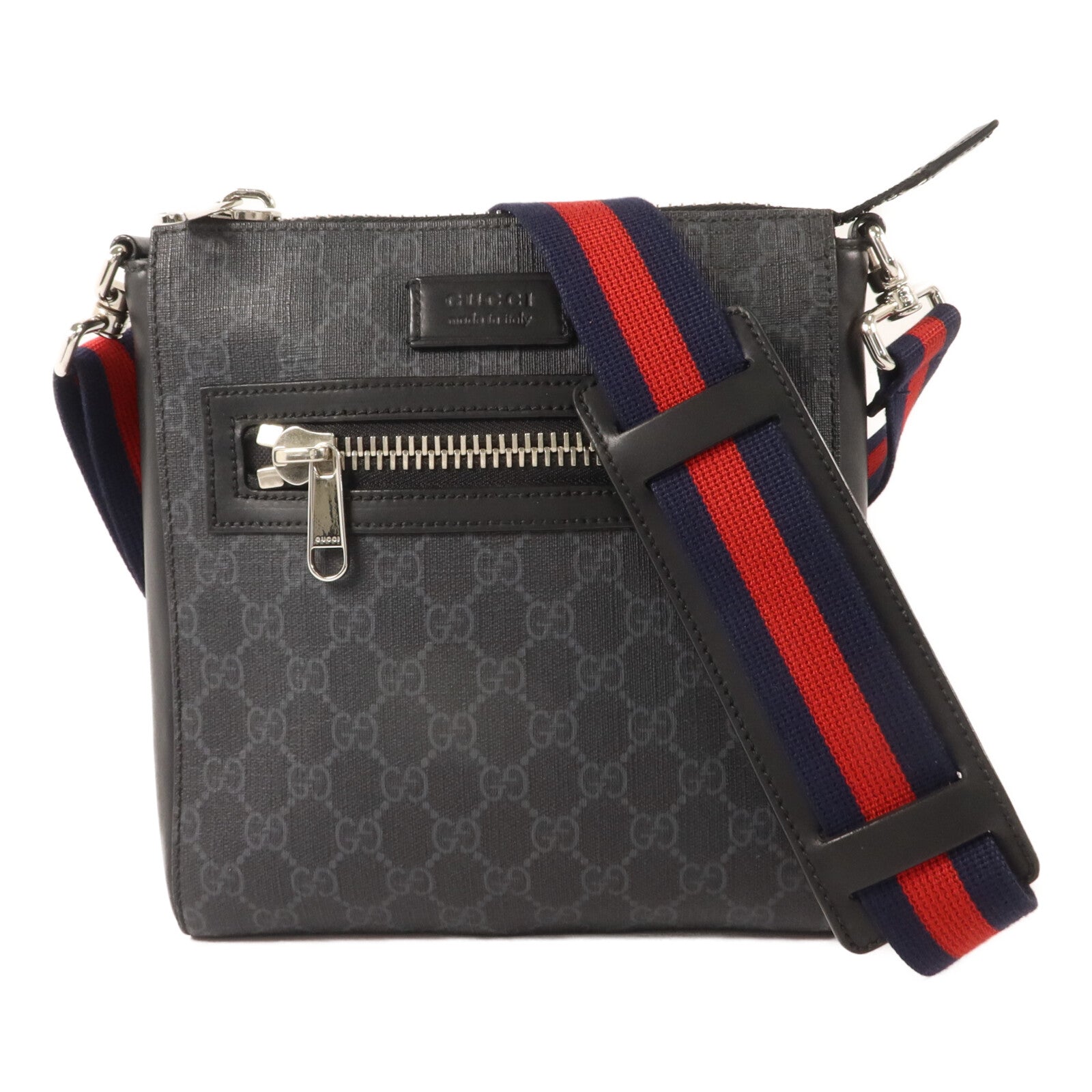 GUCCI 塗層帆布Small Messenger Bag肩背袋