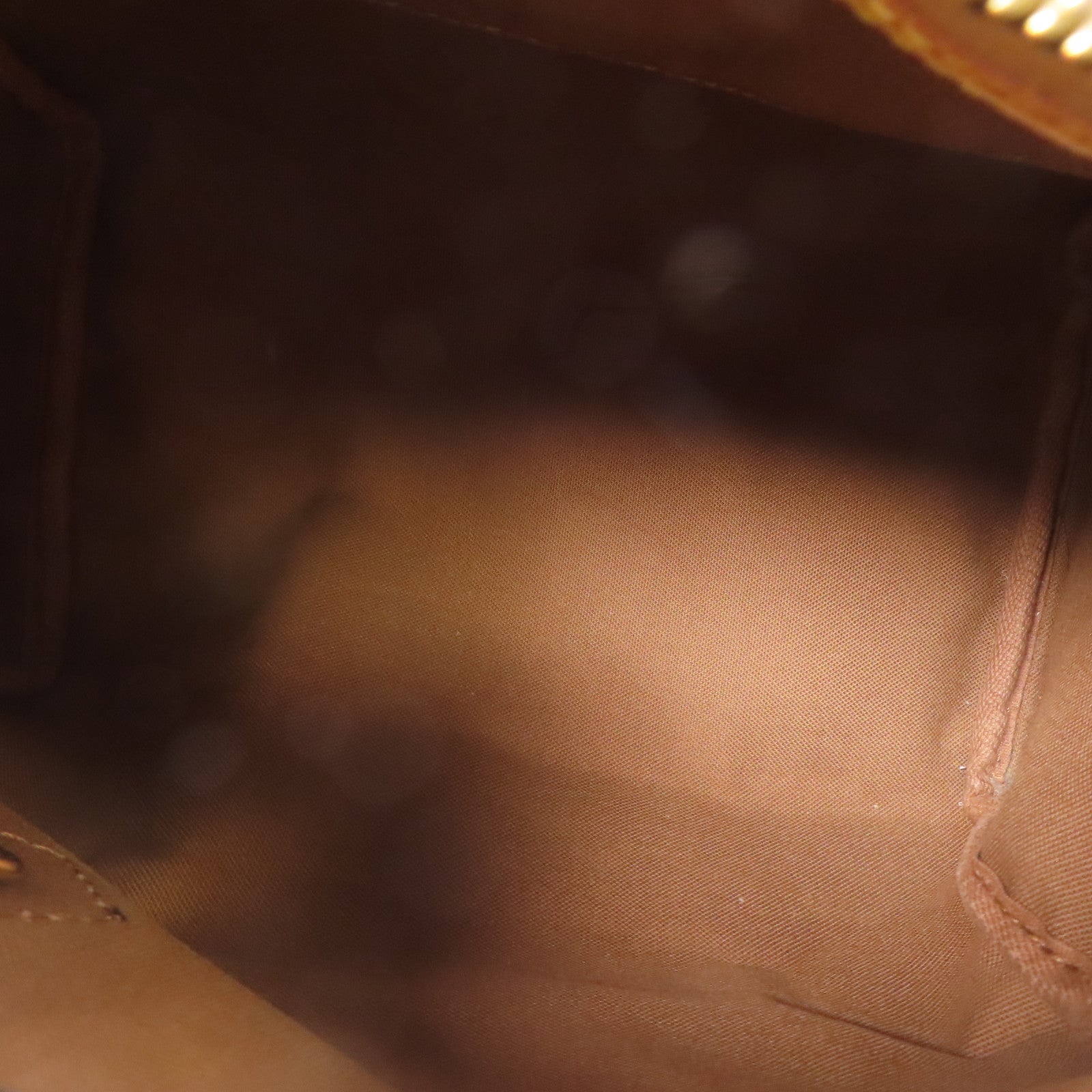 LOUIS VUITTON Monogram Speedy 25金扣手挽袋棕色