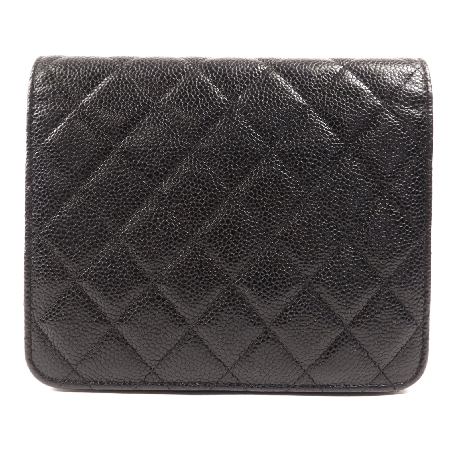 CHANEL 牛皮皮革Wallet On Chain金扣鏈帶肩背袋