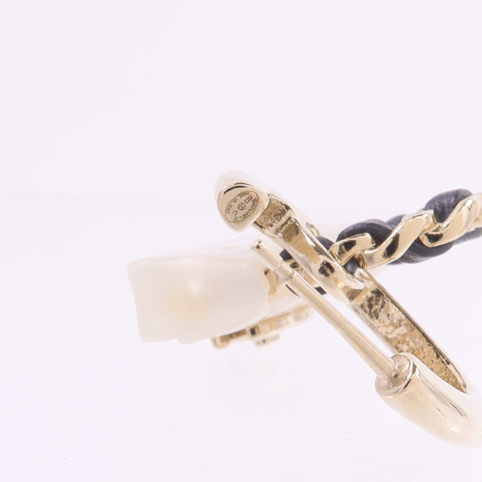 CHANEL PVC/金屬/皮革Earrings耳環