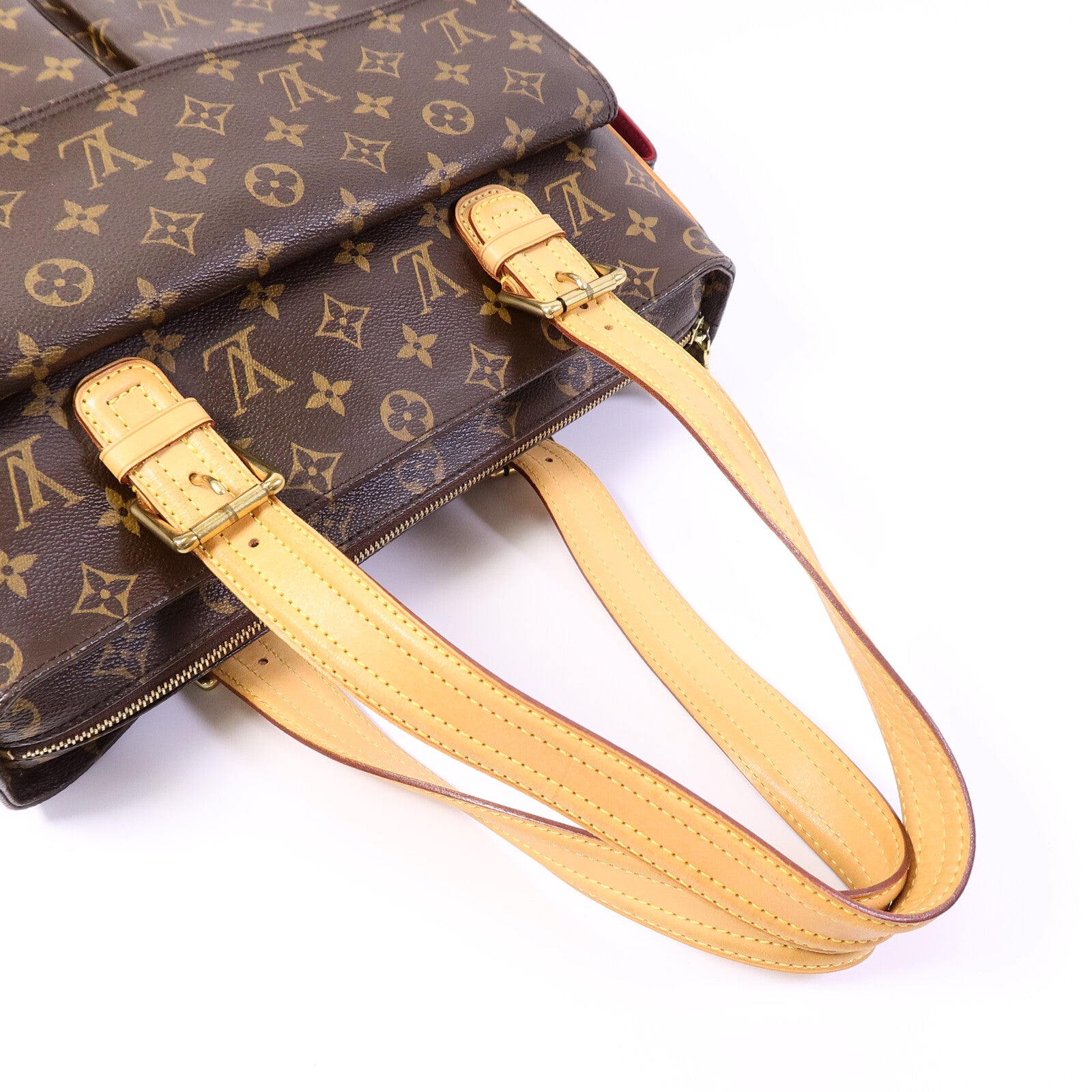 LOUIS VUITTON Monogram Multipli Cite金扣肩背袋