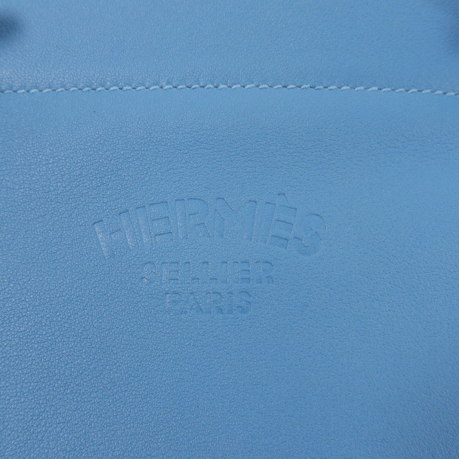 HERMES Swift皮革Aline Mini肩背袋Bleu Du Nord