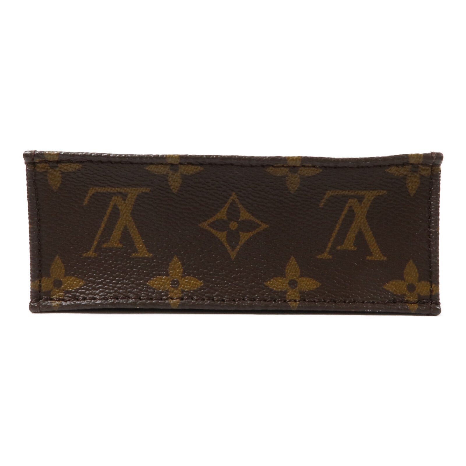 LOUIS VUITTON Monogram Petit Sac Plat手挽肩背兩用袋