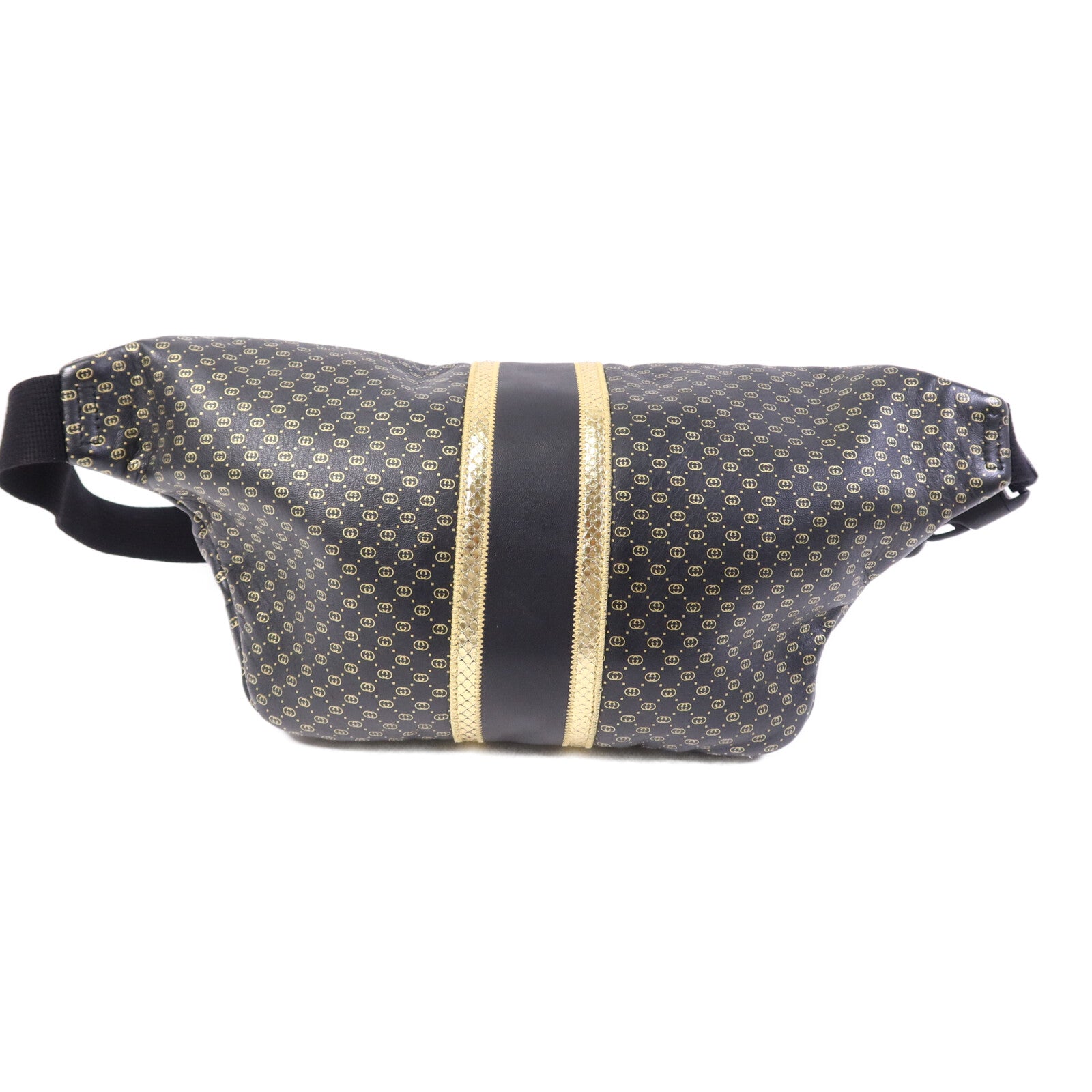GUCCI 【激減優惠】牛皮皮革Dapper Dan Waist Bag金扣腰包