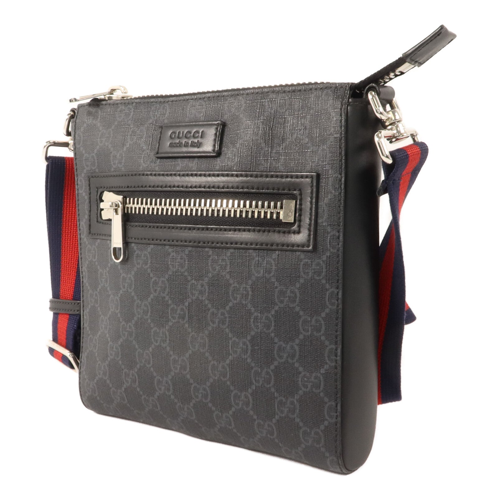 GUCCI 塗層帆布Small Messenger Bag肩背袋