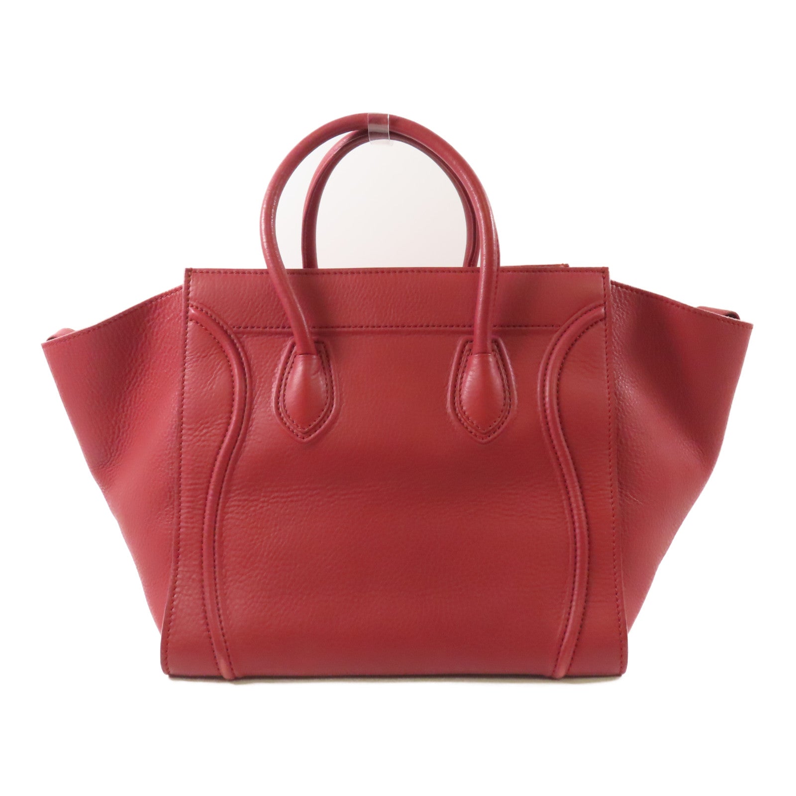 CELINE 牛皮皮革Small Square手挽袋