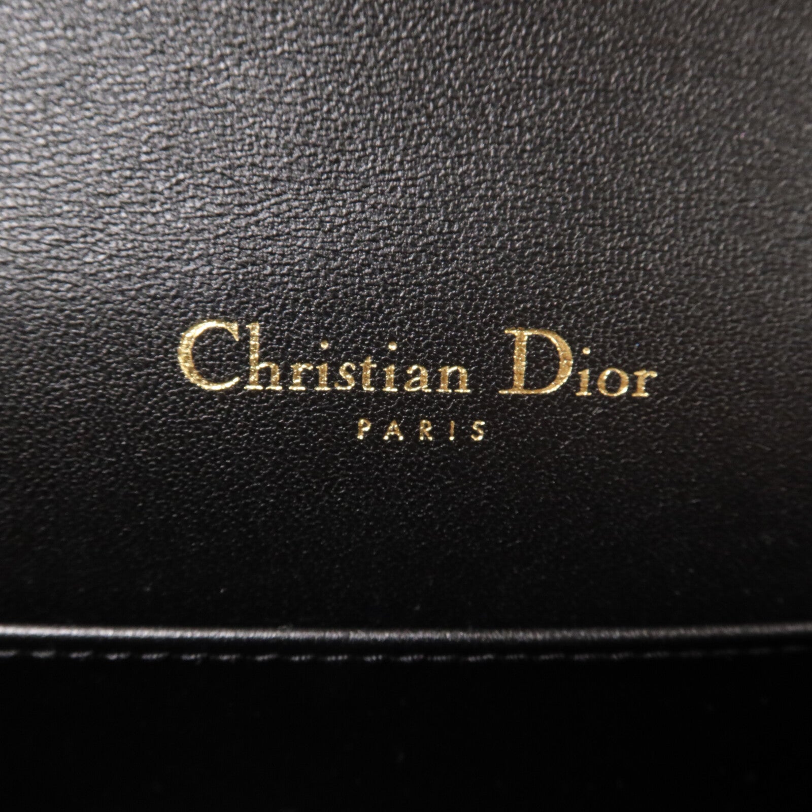 Dior 羊皮皮革Lady Dior Pouch鏈帶肩背袋