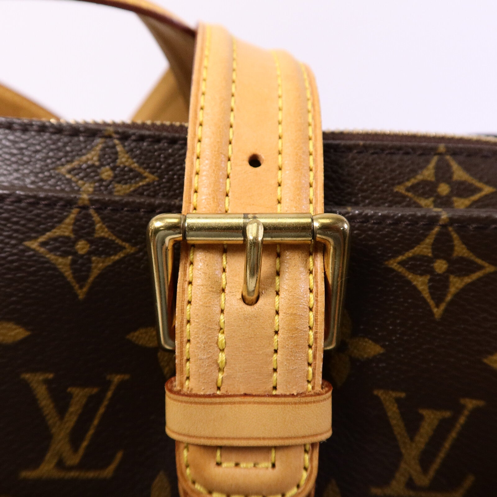 LOUIS VUITTON Monogram Multipli Cite金扣肩背袋
