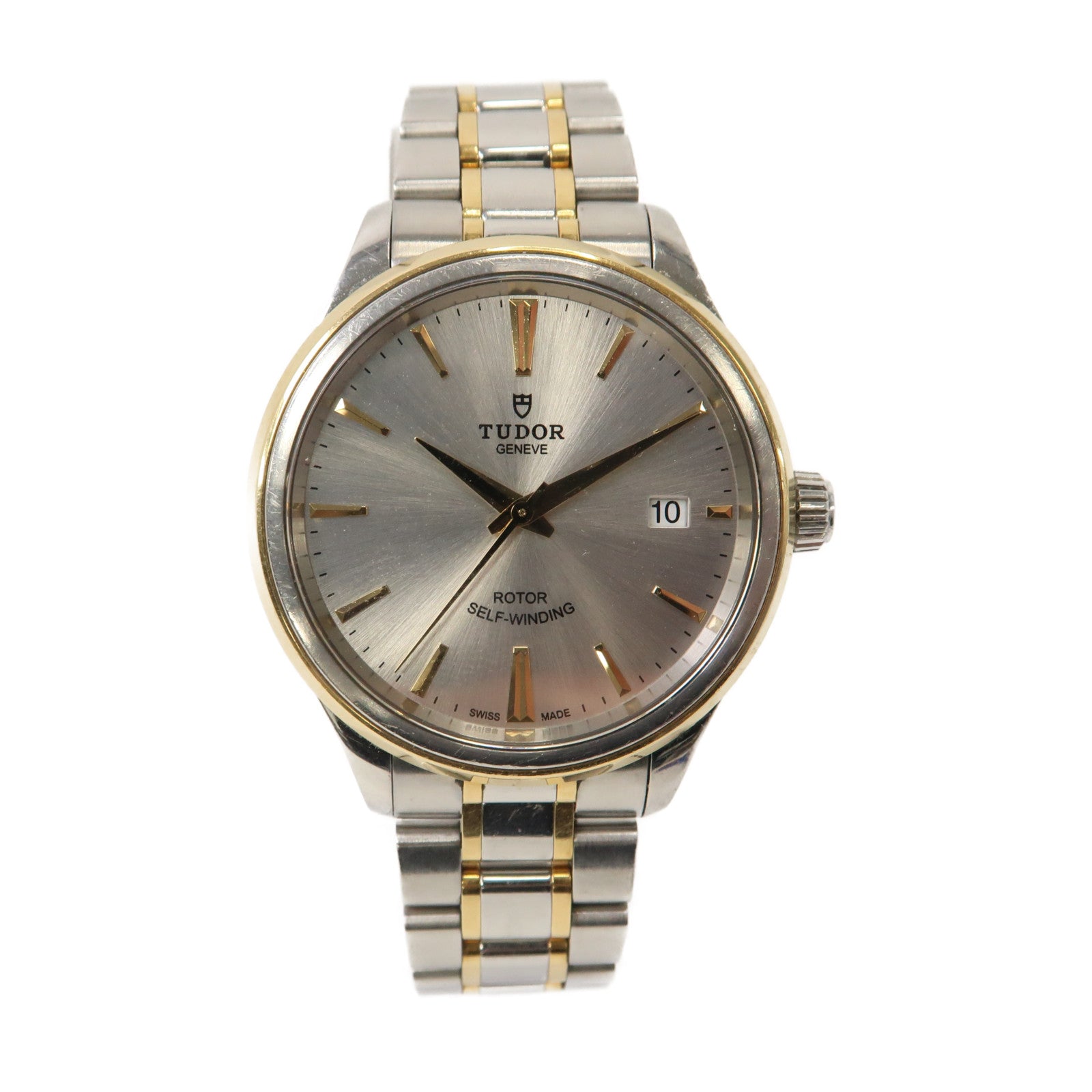 TUDOR TUDOR Style不鏽鋼手錶自動機芯銀色