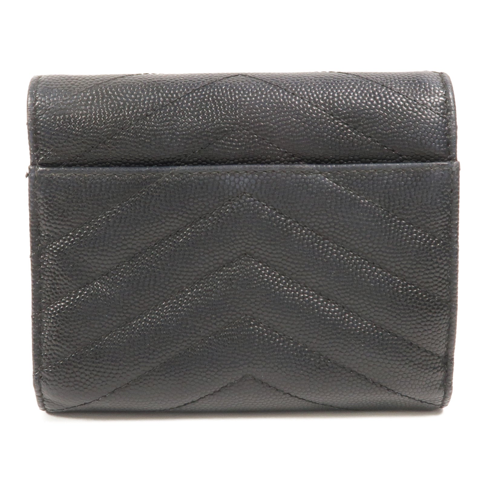 SAINT LAURENT 羊皮皮革Cassandre錢包