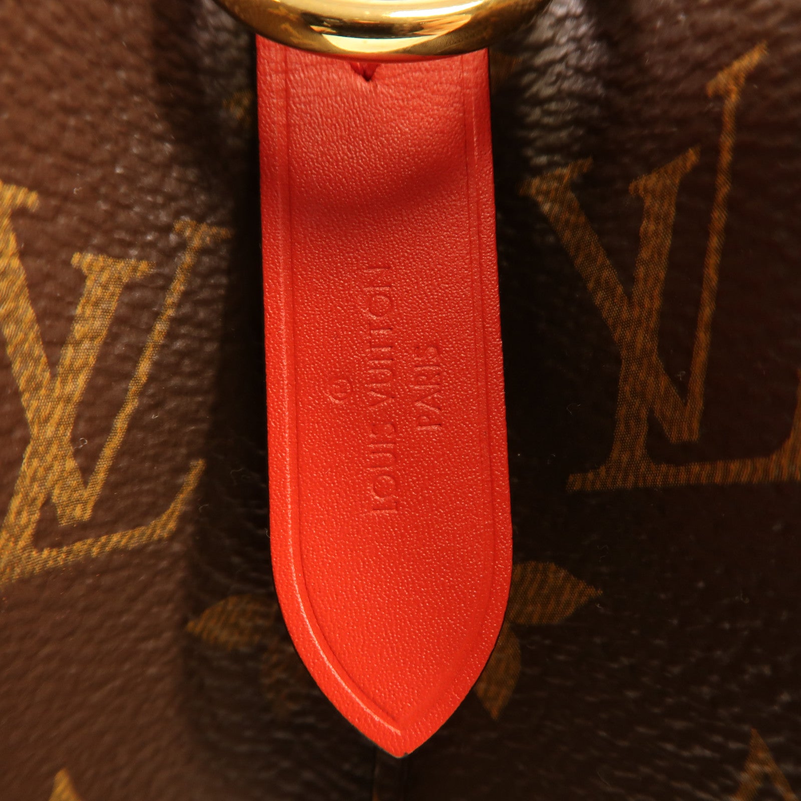LOUIS VUITTON Monogram Neo Noe Bucket Bag金扣肩背袋Coquelicot