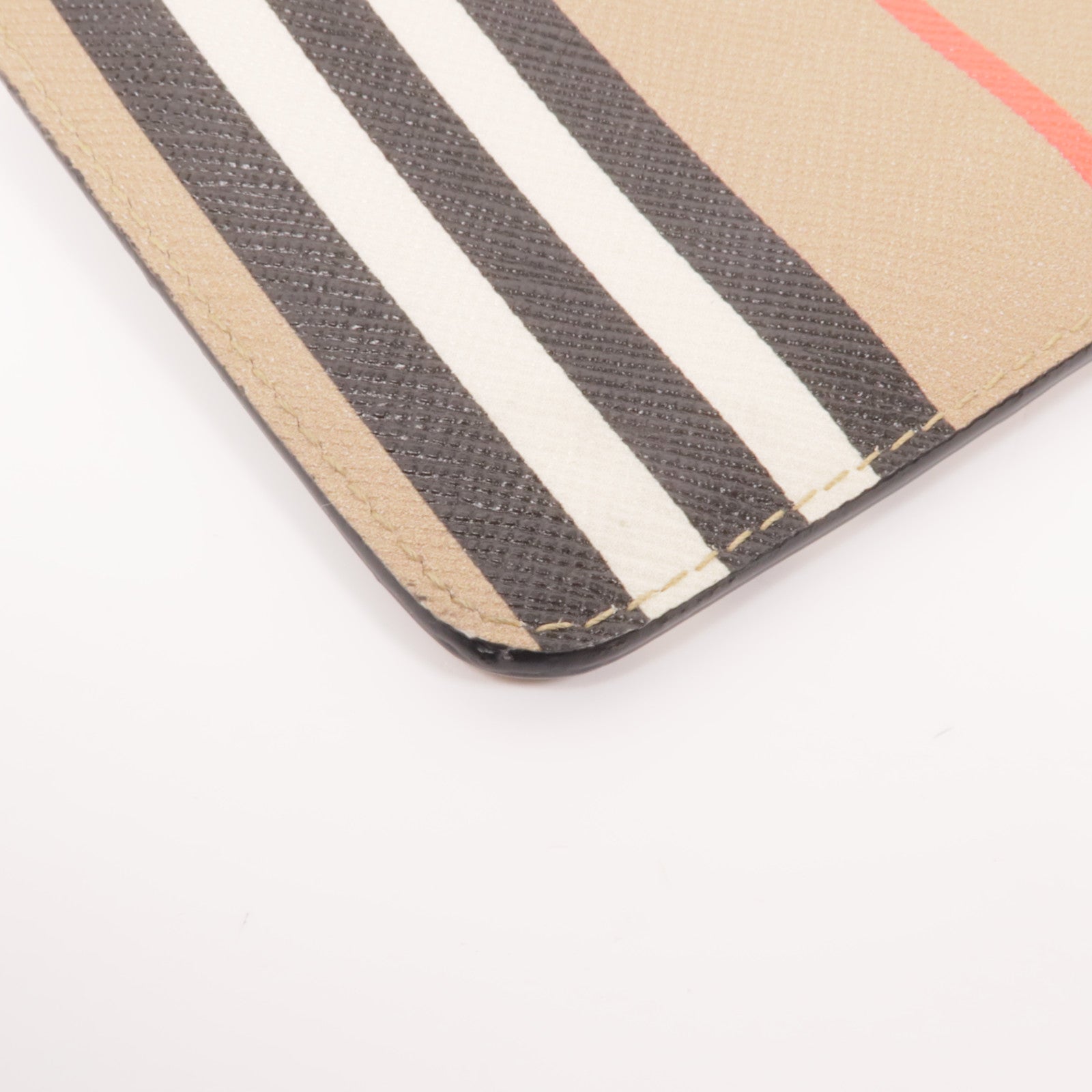 BURBERRY 塗層帆布Key Case金扣鎖匙包
